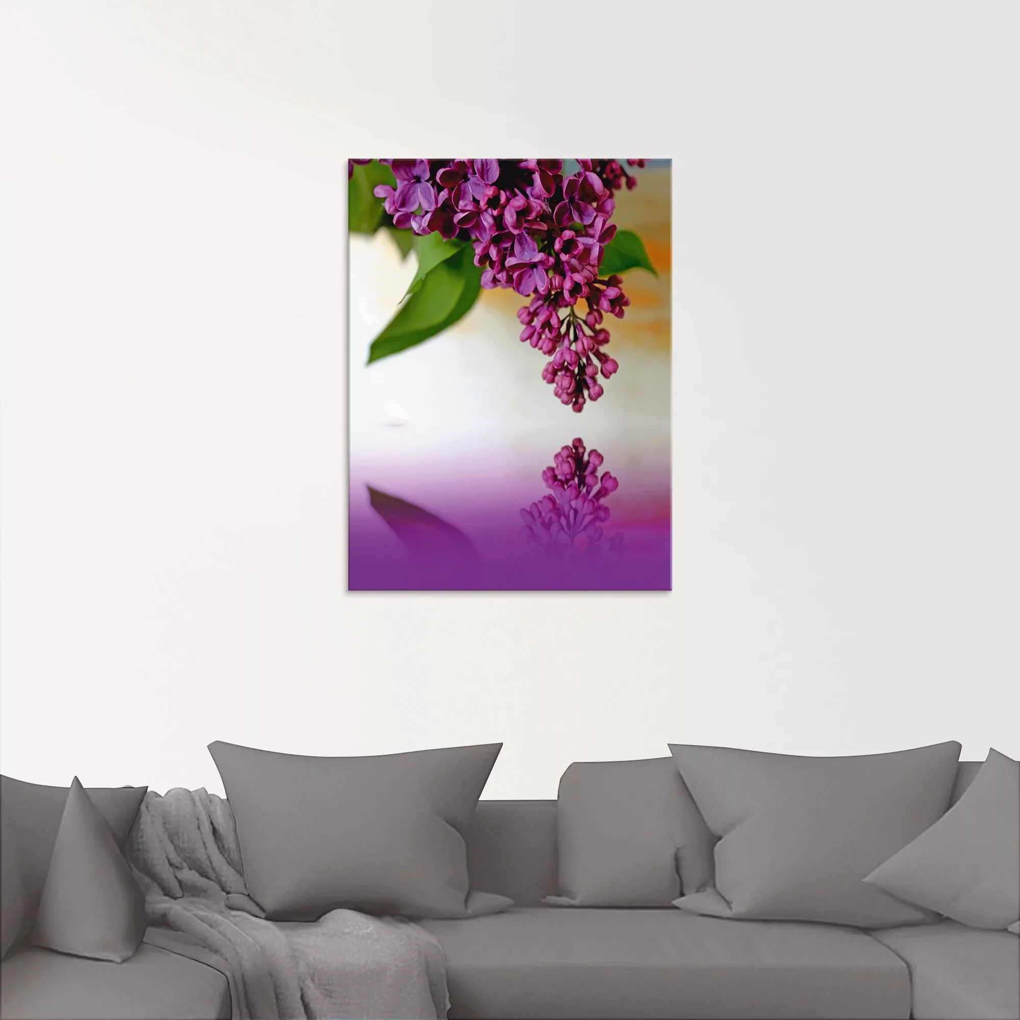 Artland Glasbild »Flieder«, Blumen, (1 St.), in verschiedenen Größen günstig online kaufen