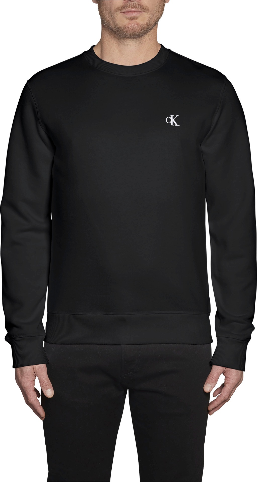 Calvin Klein Jeans Sweatshirt "CK ESSENTIAL REG CN", mit Logoschriftzug auf günstig online kaufen