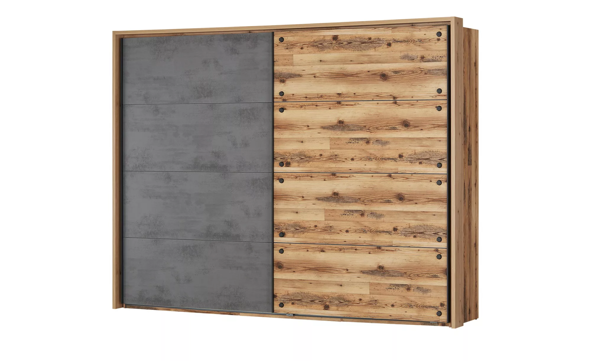 Schwebetürenschrank, 2 -türig - holzfarben - 270 cm - 210 cm - 60 cm - Schr günstig online kaufen