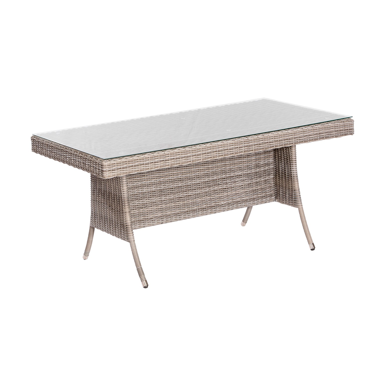 Merxx Gartentisch Teneriffa Rechteckig 90 cm x 76 cm günstig online kaufen