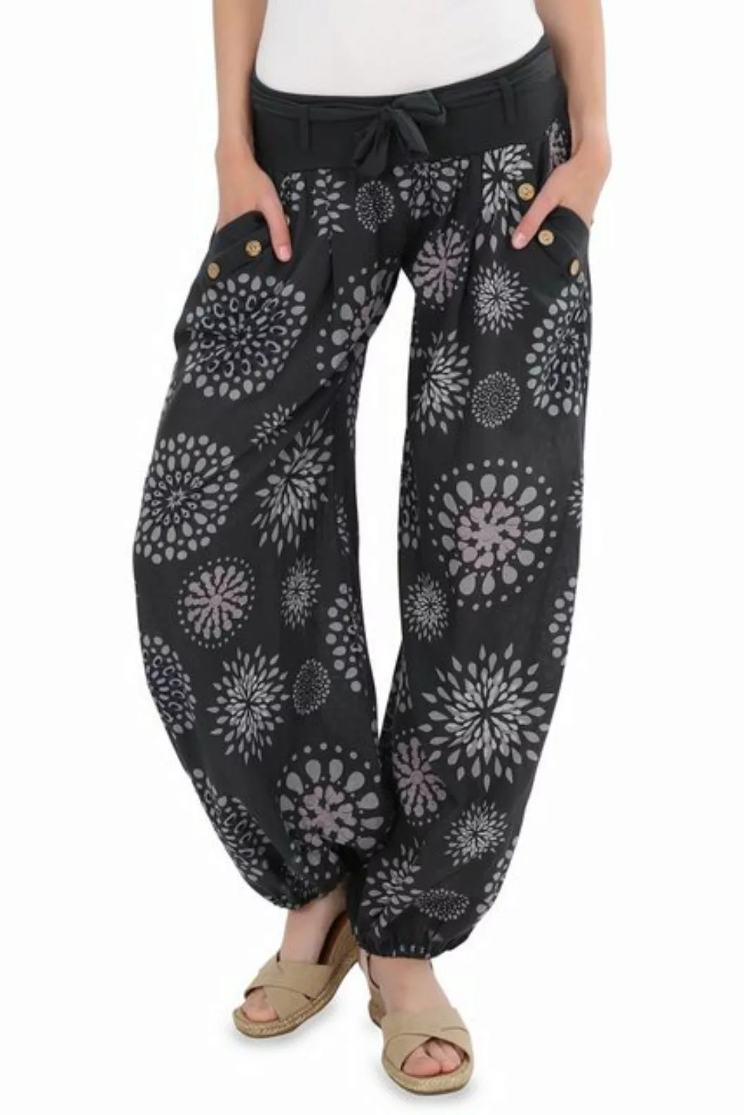 malito more than fashion Haremshose 3481 Pumphose Aladinhose mit Print Einh günstig online kaufen