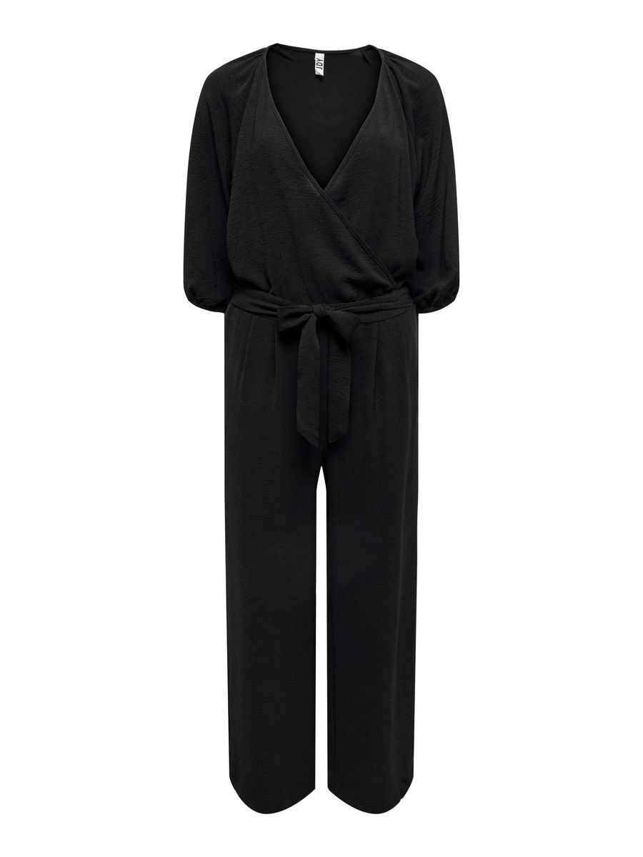 ONLY Einfarbiger Jumpsuit Damen Schwarz günstig online kaufen