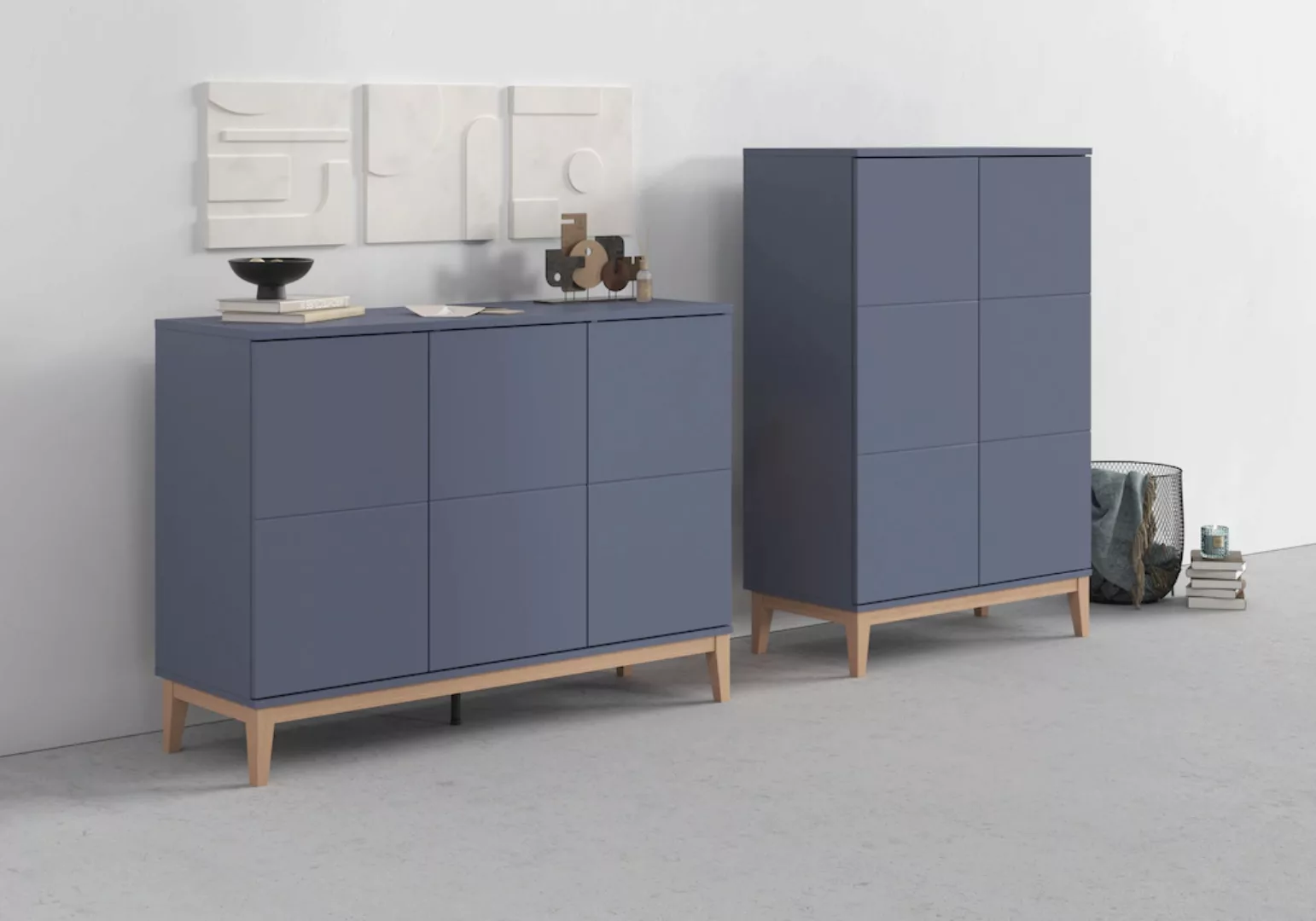 andas Sideboard "Maryd", (1 St.), Untergestell in Holzoptik günstig online kaufen