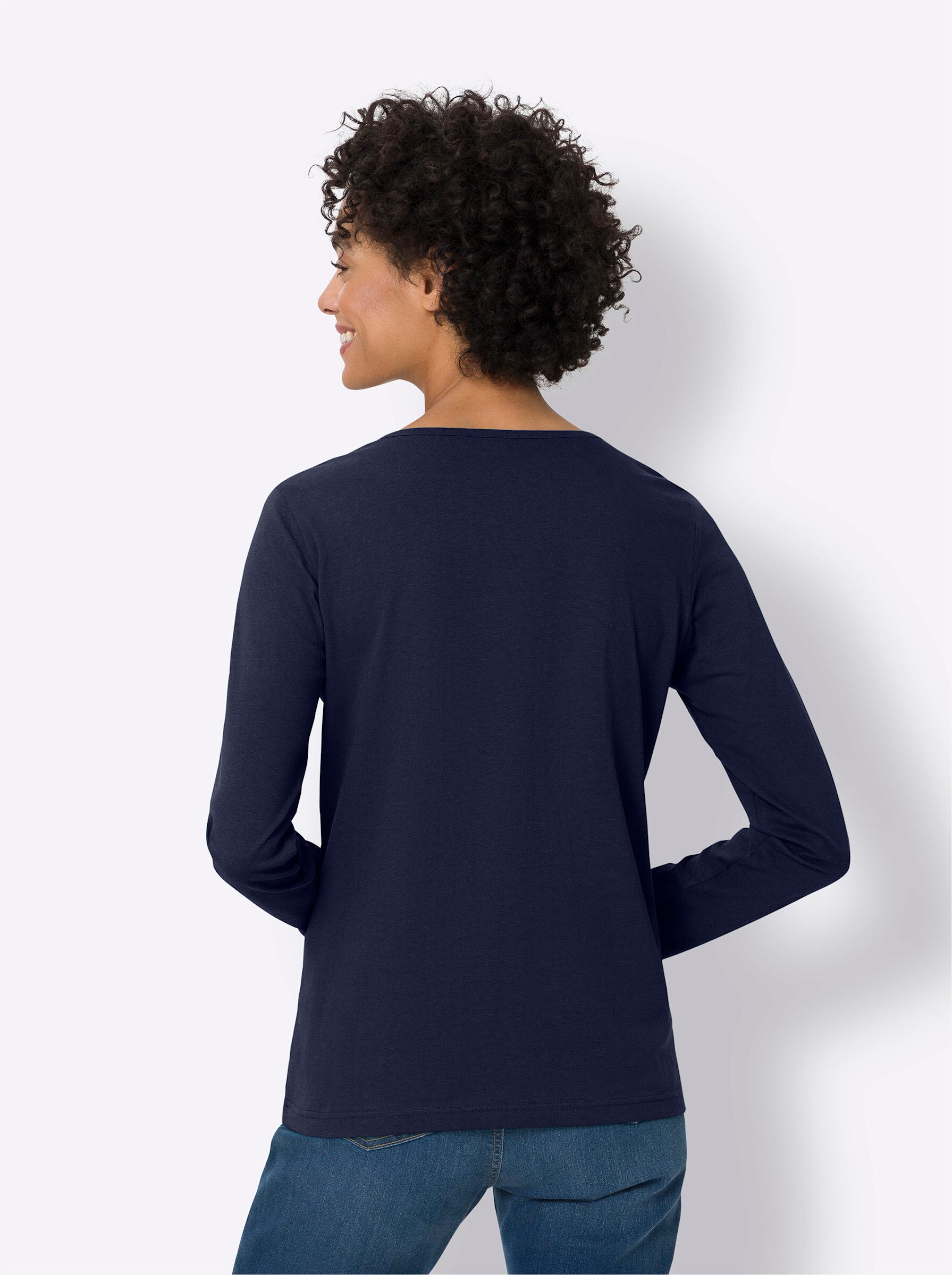 Sieh an! T-Shirt Langarmshirt günstig online kaufen