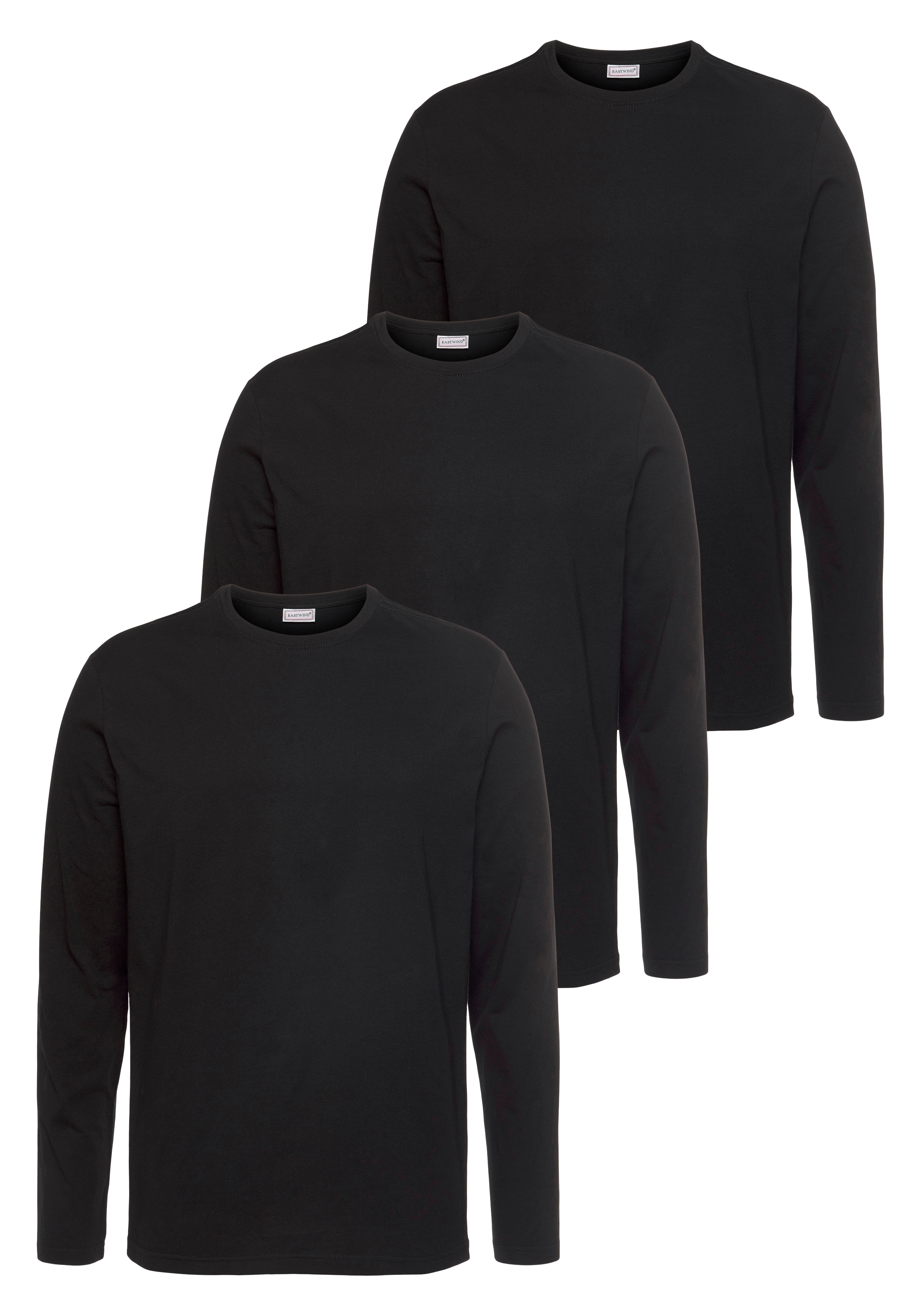 Eastwind Langarmshirt (3er-Pack) günstig online kaufen