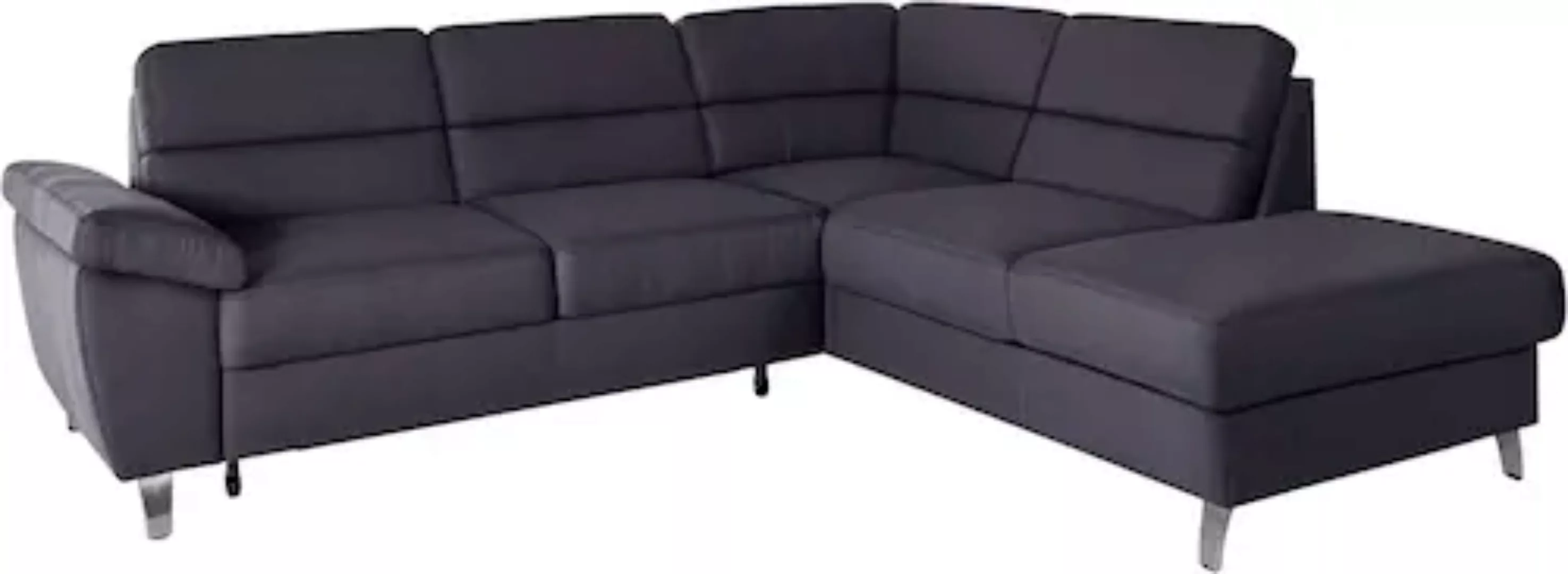 sit&more Ecksofa »Sorano L-Form«, wahlweise mit Bettfunktion und Bettkasten günstig online kaufen