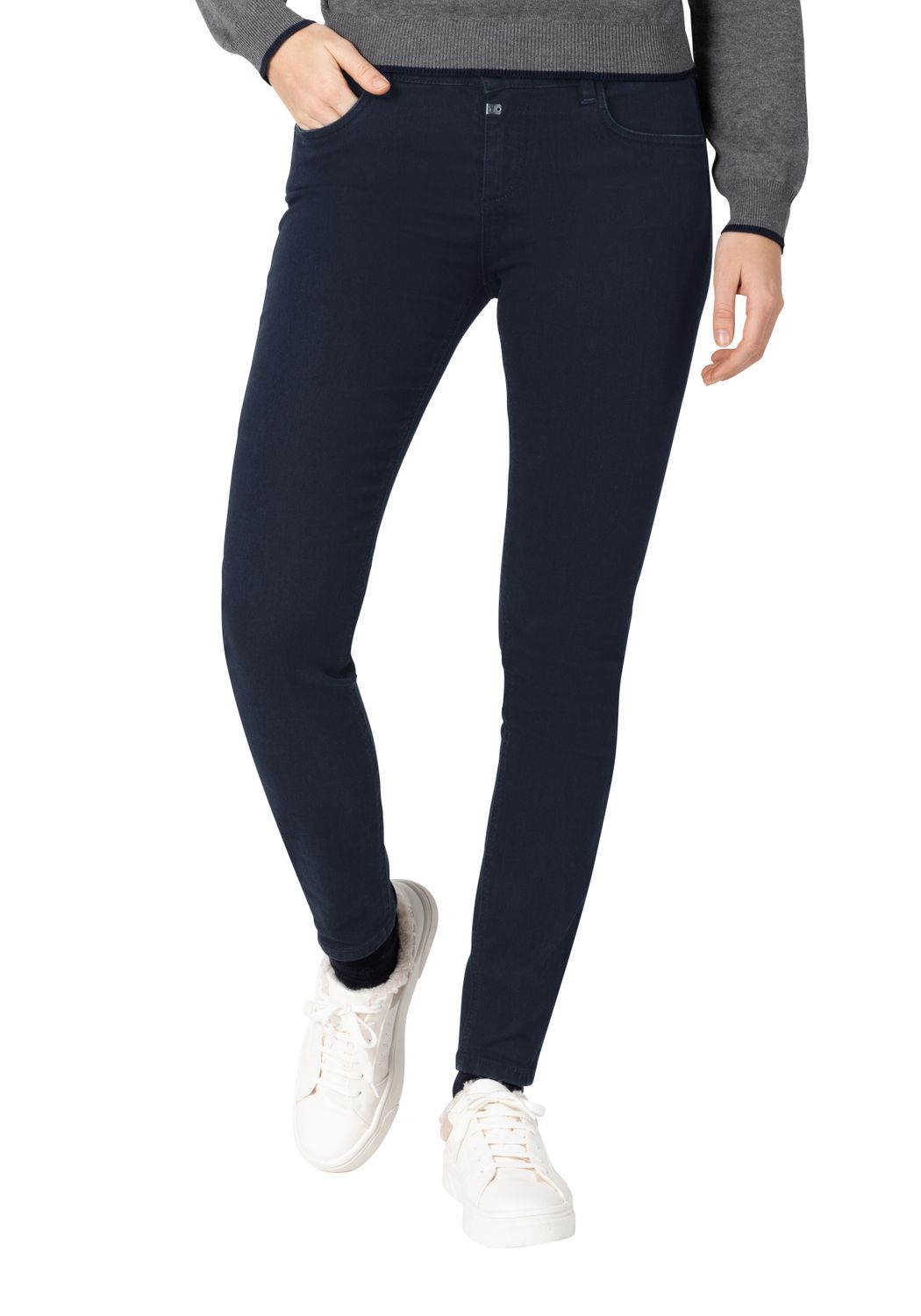 TIMEZONE Damen Jeans TIGHT ALEENATZTZ - Tight Fit - Blau - Cosmos Blue Wash günstig online kaufen