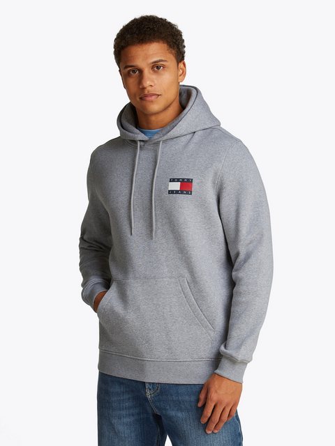 Tommy Jeans Sweatshirt TJM REG ESSENTIAL FLAG HOOD EXT mit bedruckten Marke günstig online kaufen