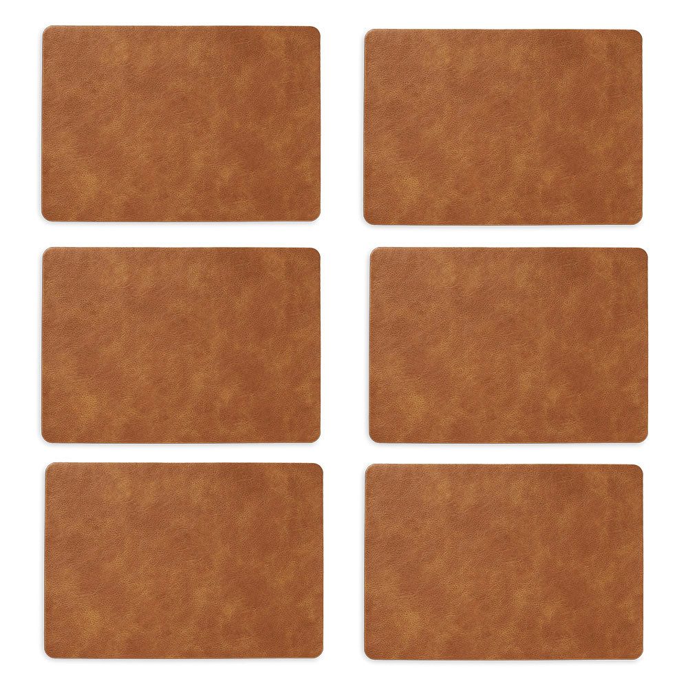 Zeller Present Platzset, (Set, 6-St), Kunstleder, günstig online kaufen