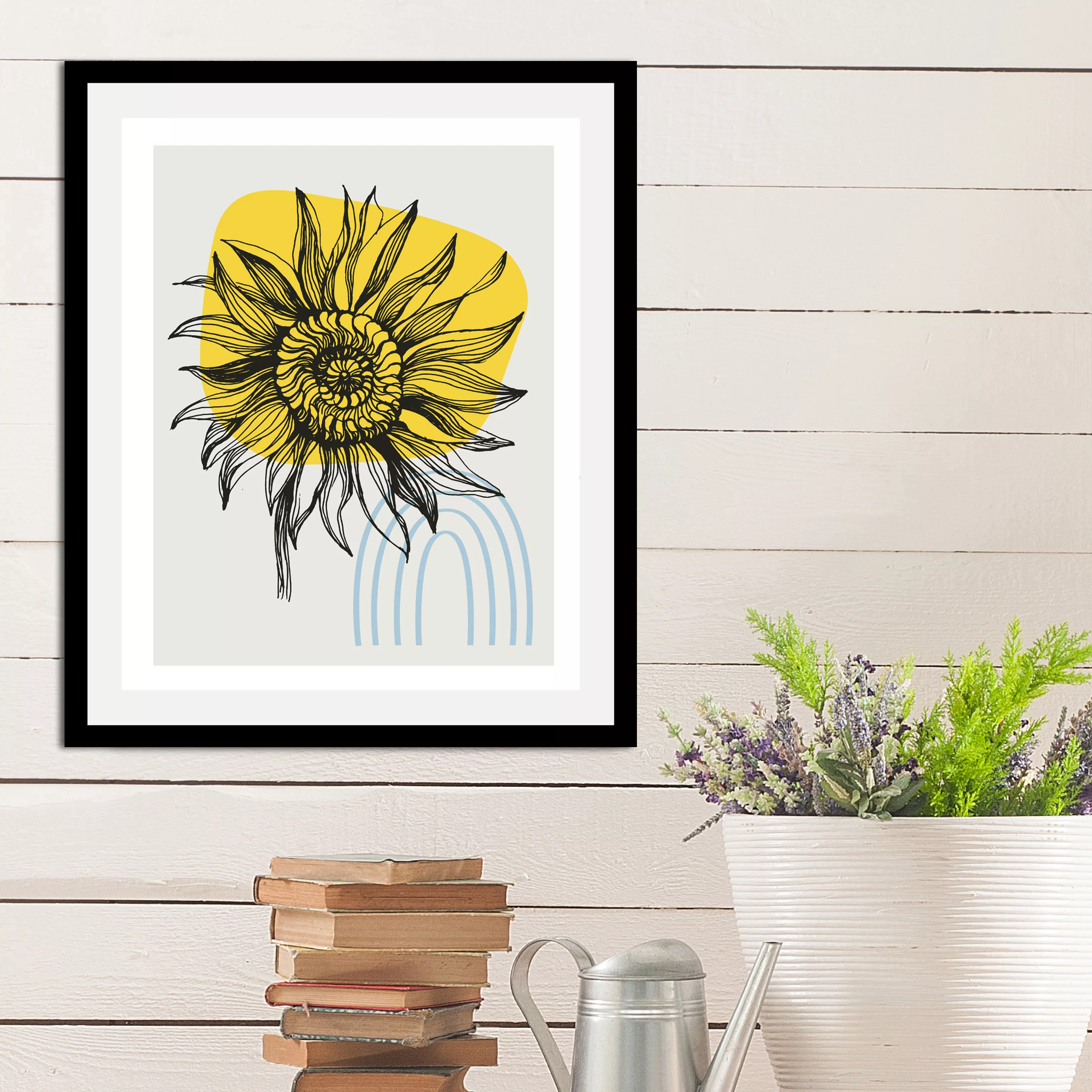 queence Bild "Sunny", Blumen, (1 St.) günstig online kaufen