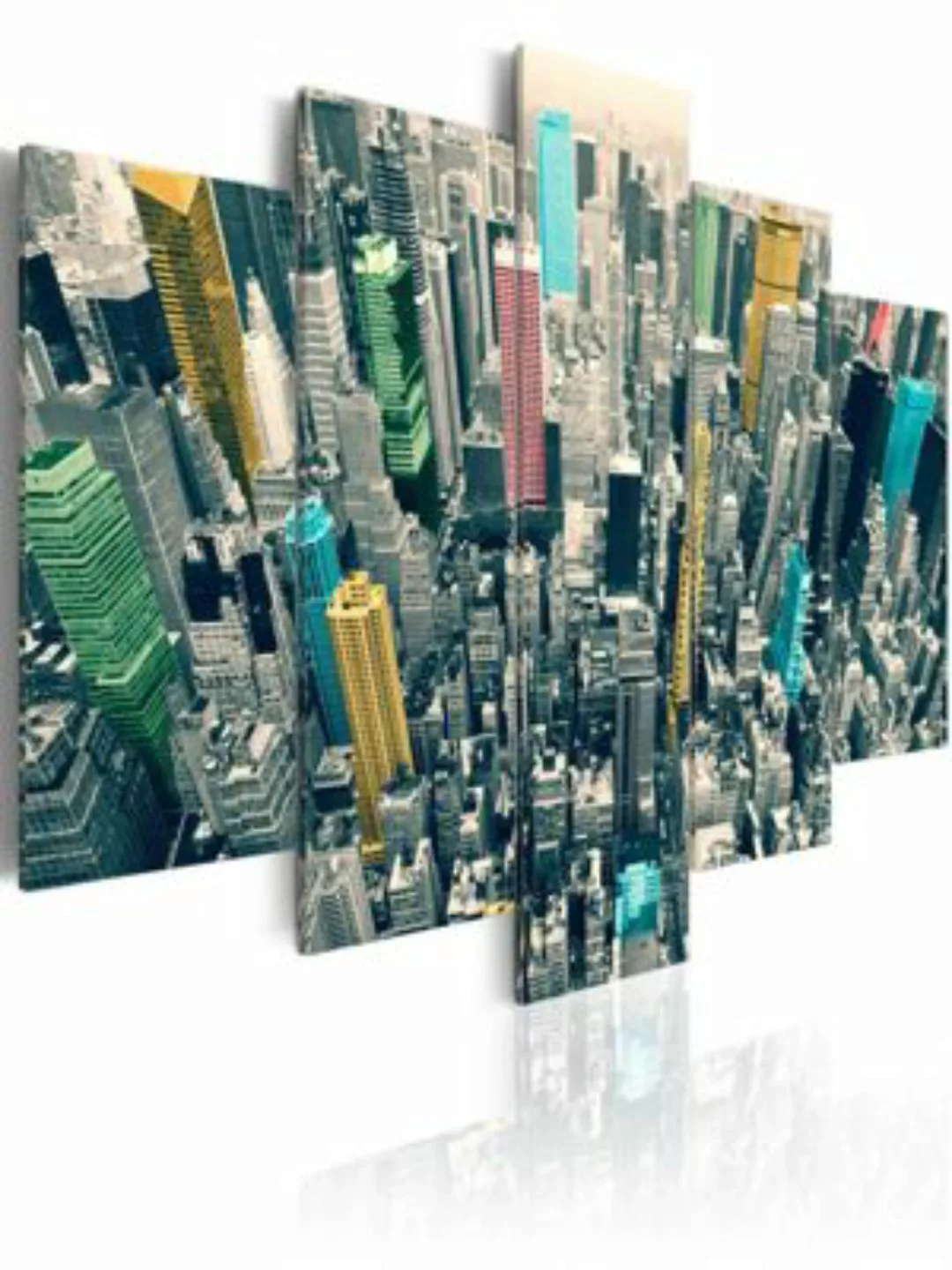 artgeist Wandbild Der bunte Alltag in NY mehrfarbig Gr. 200 x 100 günstig online kaufen