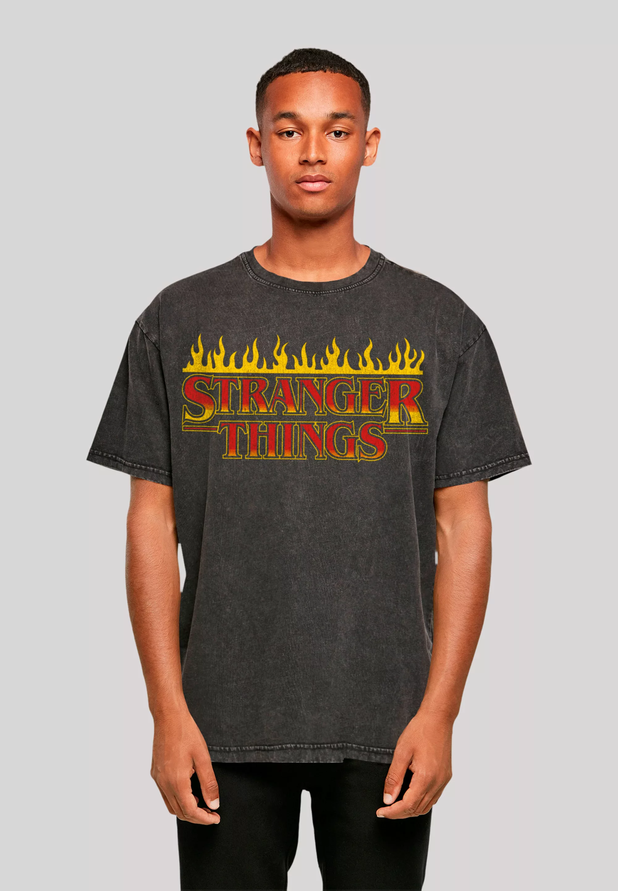 F4NT4STIC T-Shirt "Stranger Things Fire Logo Men Netflix TV Series", Premiu günstig online kaufen