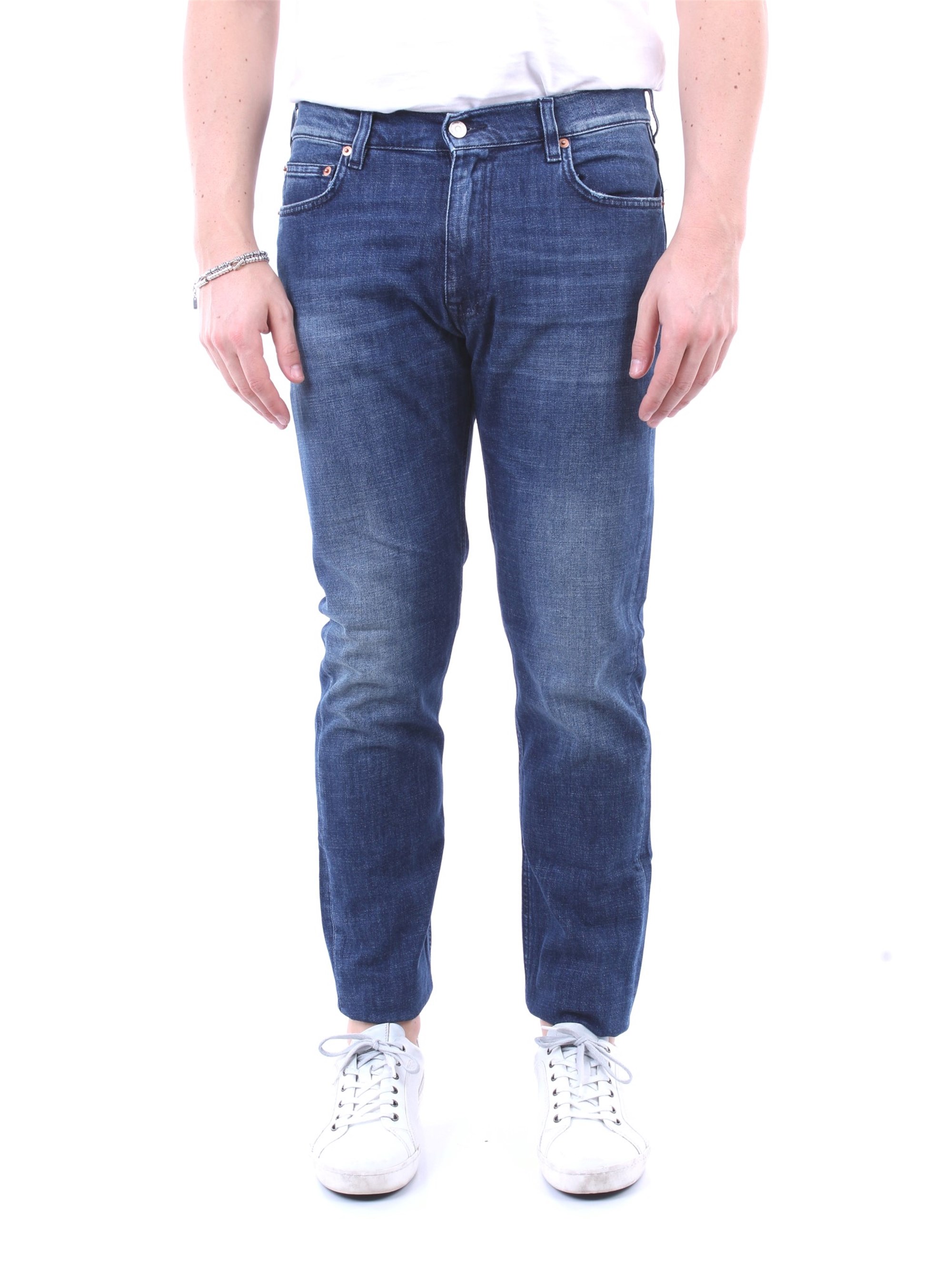 GRIFONI schlank Herren Blue Jeans günstig online kaufen