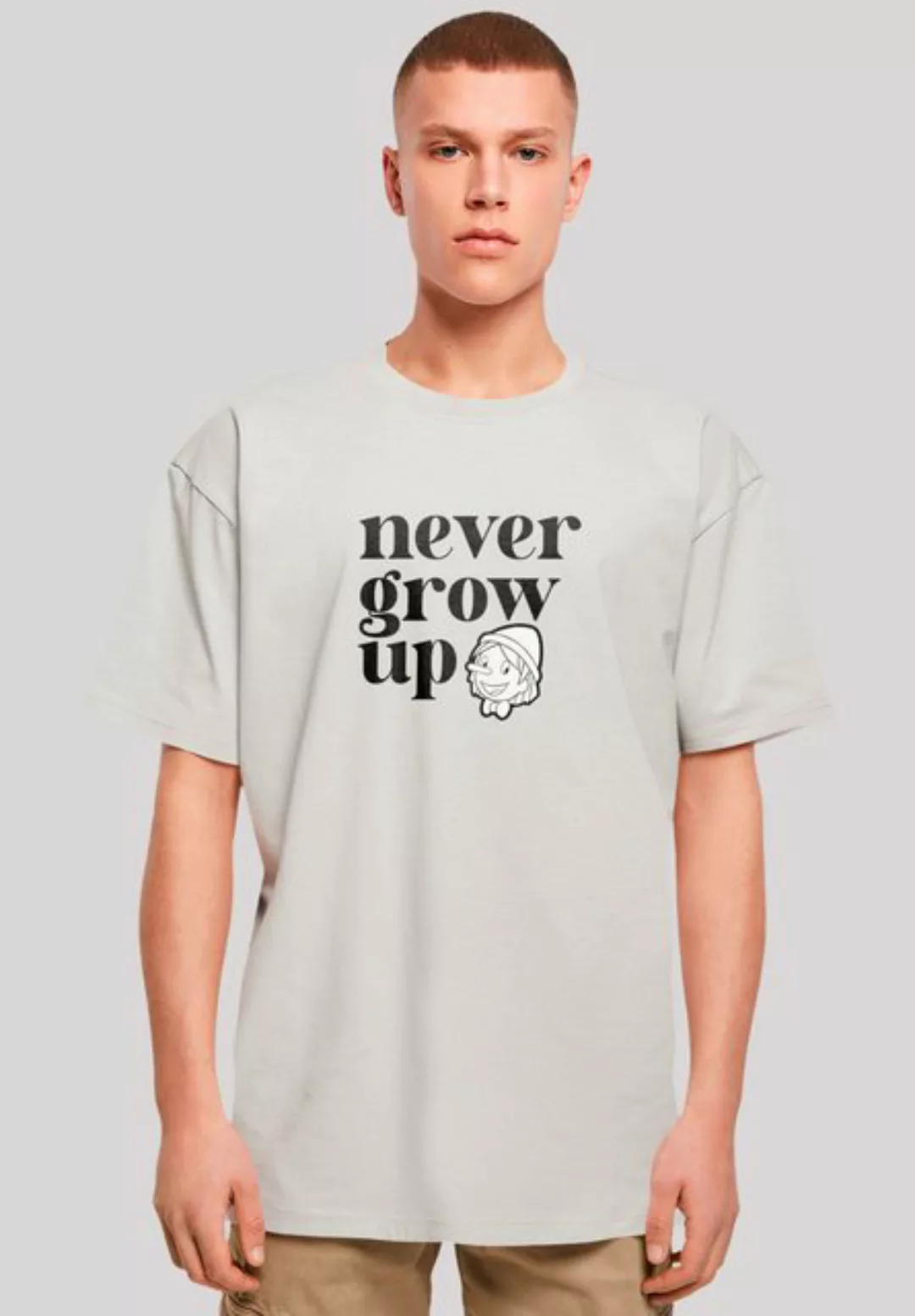 F4NT4STIC T-Shirt "Heroes of Childhood Pinocchio Never Grow Up", Retro, Her günstig online kaufen