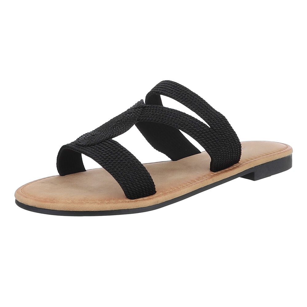 Ital-Design Damen Sandalen in Schwarz – günstig online kaufen