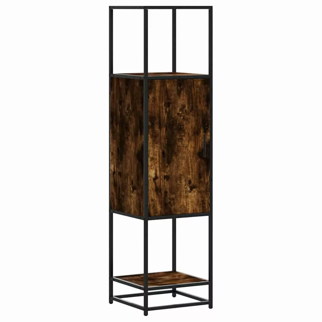 vidaXL Highboard Highboard Räuchereiche 35,5x35x139 cm günstig online kaufen
