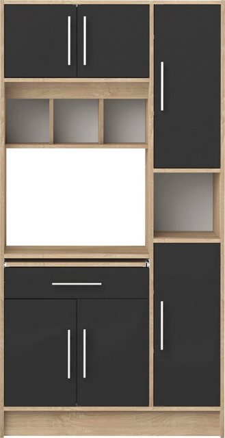 TemaHome Küchenbuffet Louise ausziehbarer Schrank, Höhe 180 cm günstig online kaufen