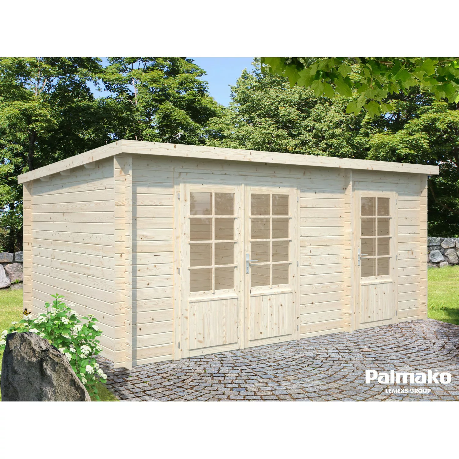 Palmako Gartenhaus "Ella", 13,1 m² günstig online kaufen