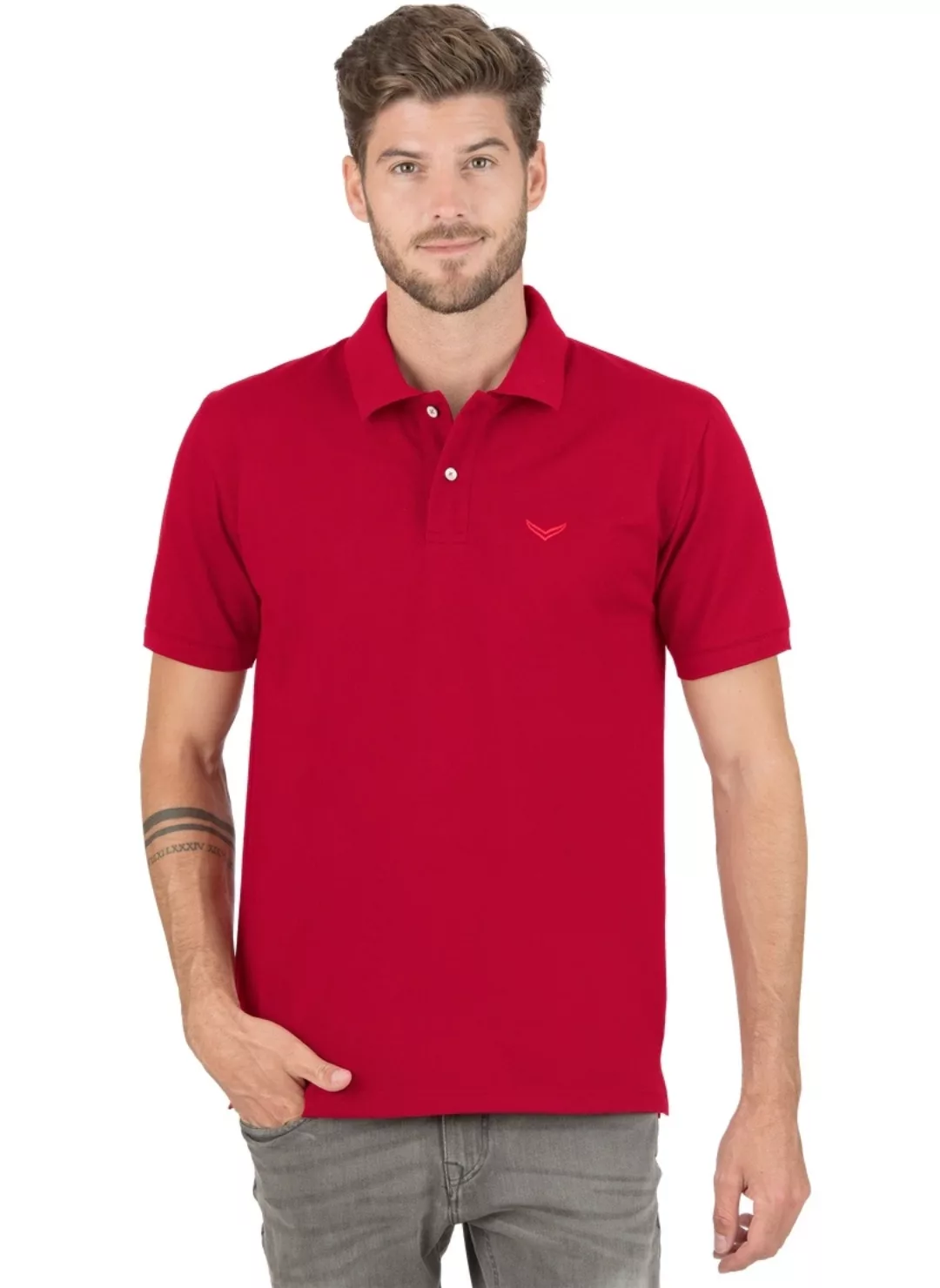 Trigema Poloshirt "TRIGEMA Poloshirt DELUXE Piqué" günstig online kaufen