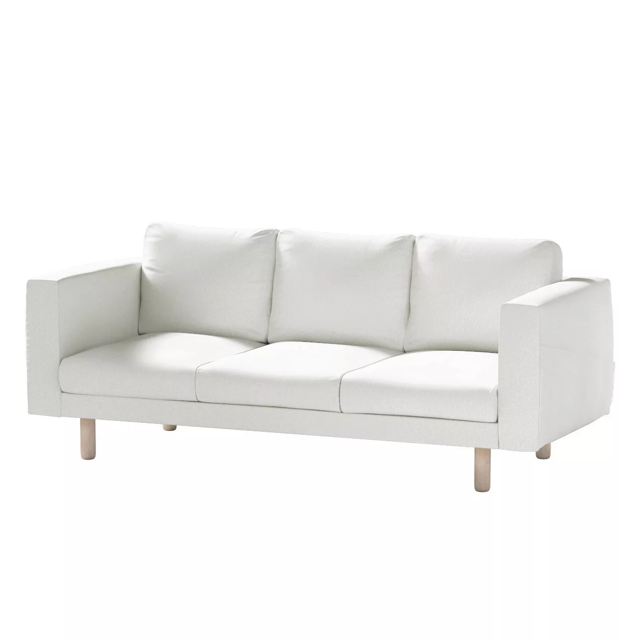 Bezug für Norsborg 3-Sitzer Sofa, creme, Norsborg 3-Sitzer Sofabezug, Amste günstig online kaufen