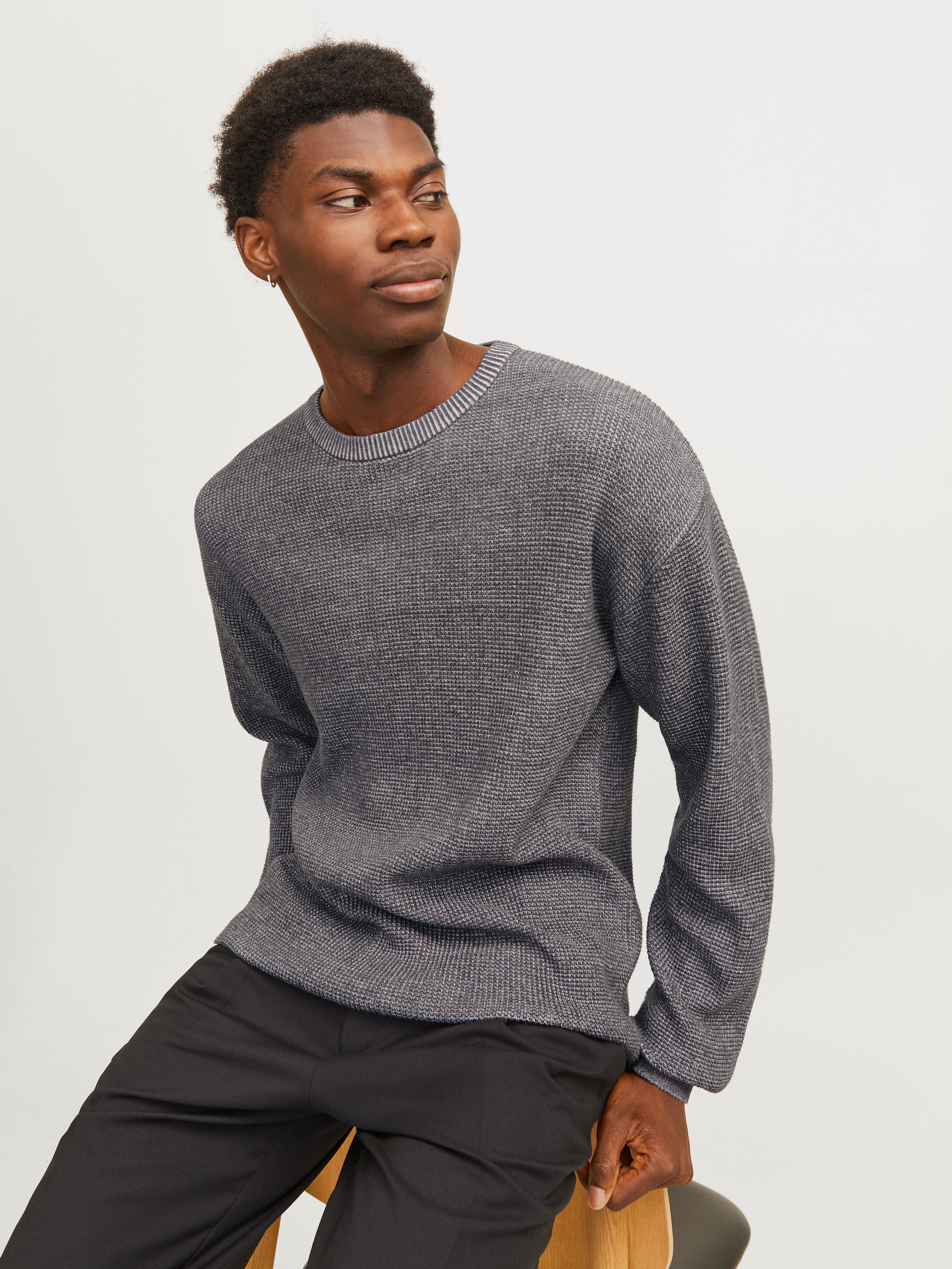 Jack & Jones Strickpullover JJWALTER KNIT günstig online kaufen