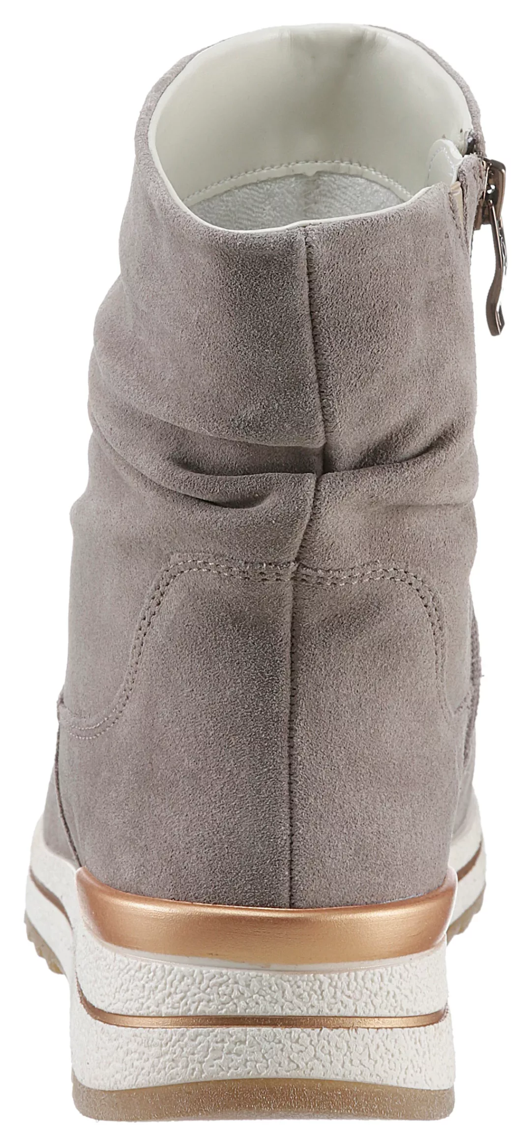 Ara Stiefelette "OSAKA", Boots mit gerafftem slouchy-Schaft, Komfortweite H günstig online kaufen