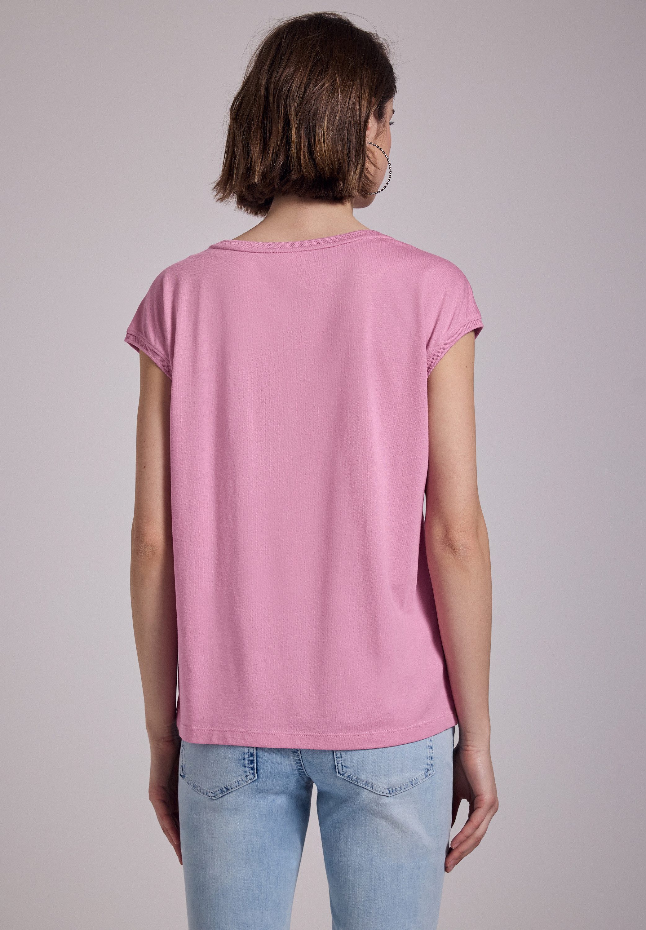 STREET ONE STUDIO T-Shirt, mit U-Boot-Ausschnitt günstig online kaufen
