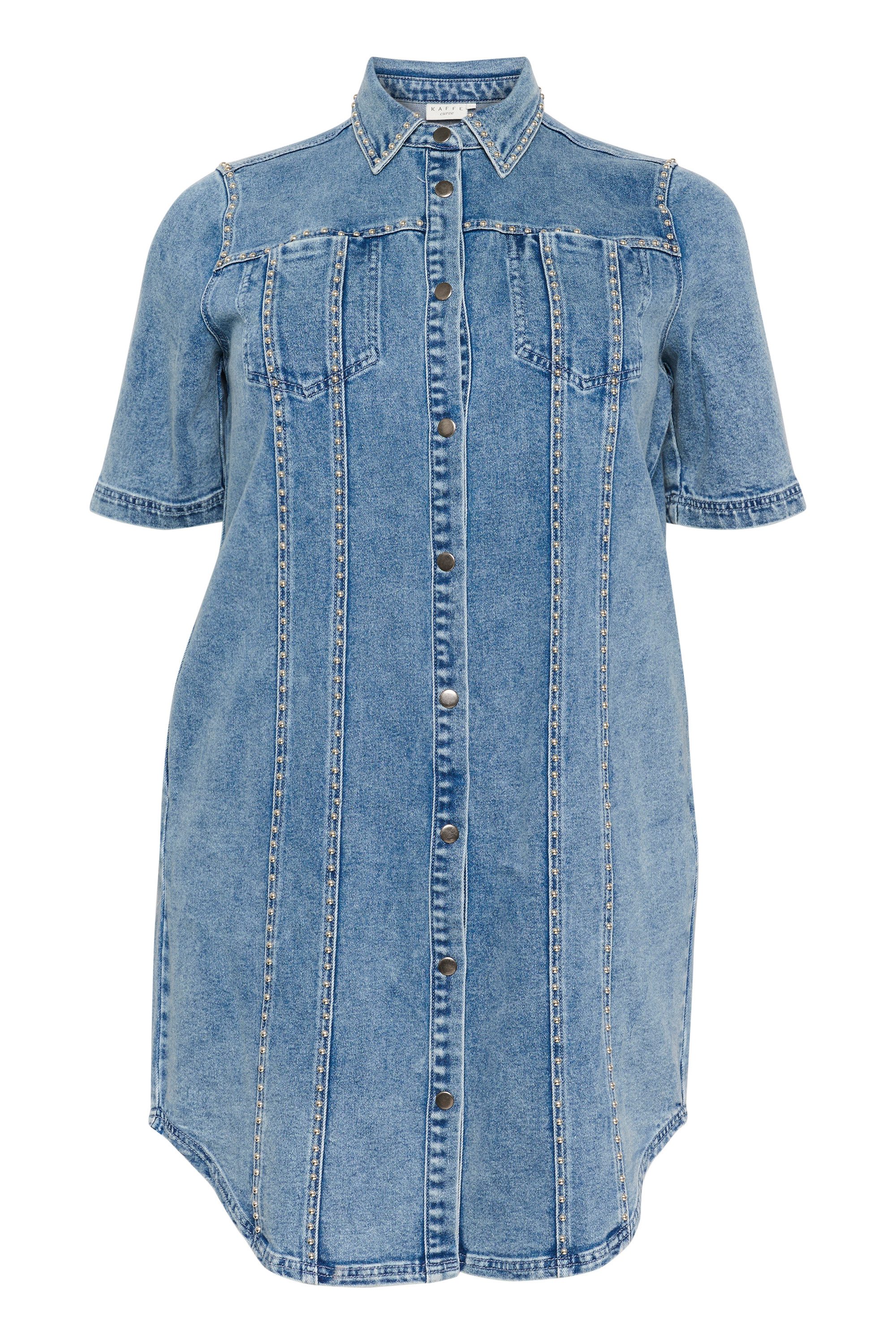 KAFFE Curve Jeanskleid Denimkleid KCdarina Große günstig online kaufen