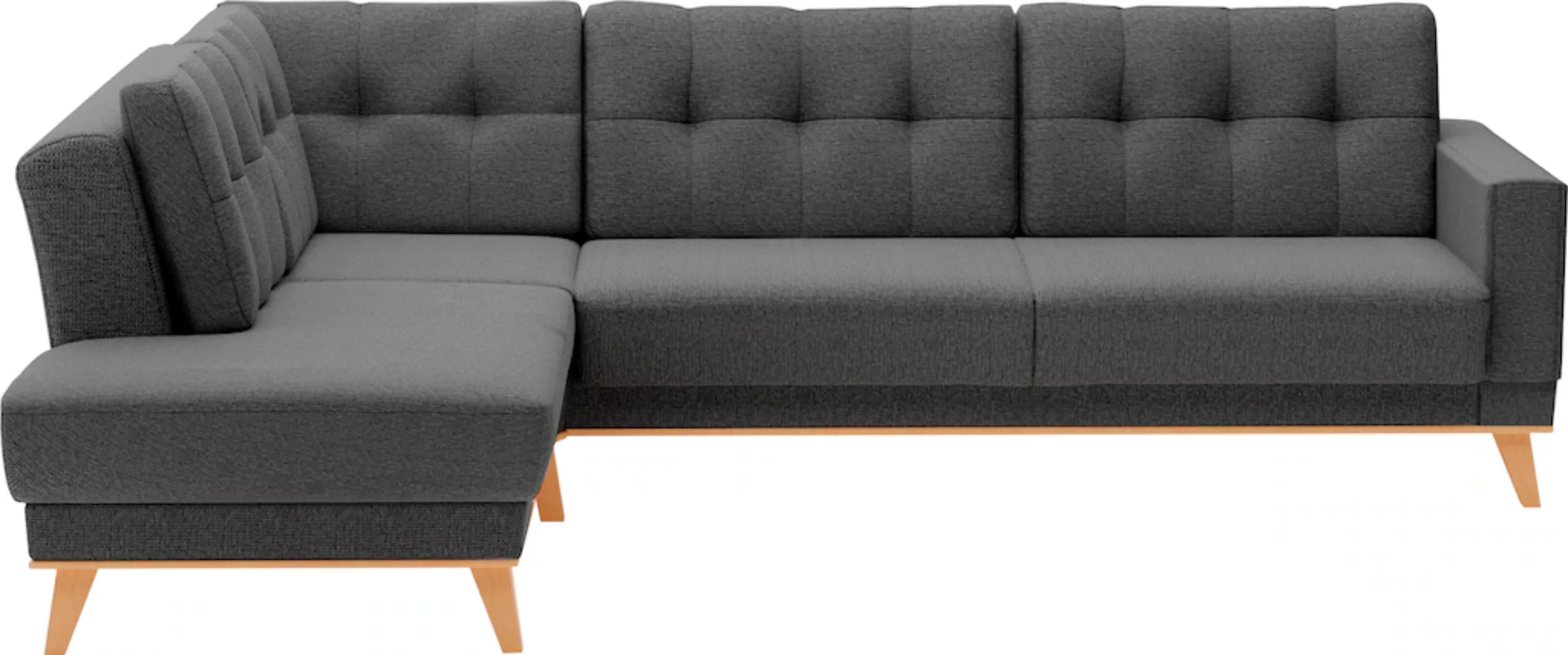 sit&more Ecksofa "Lavida L-Form", wahlweise mit Kippfunktion und Bettkasten günstig online kaufen