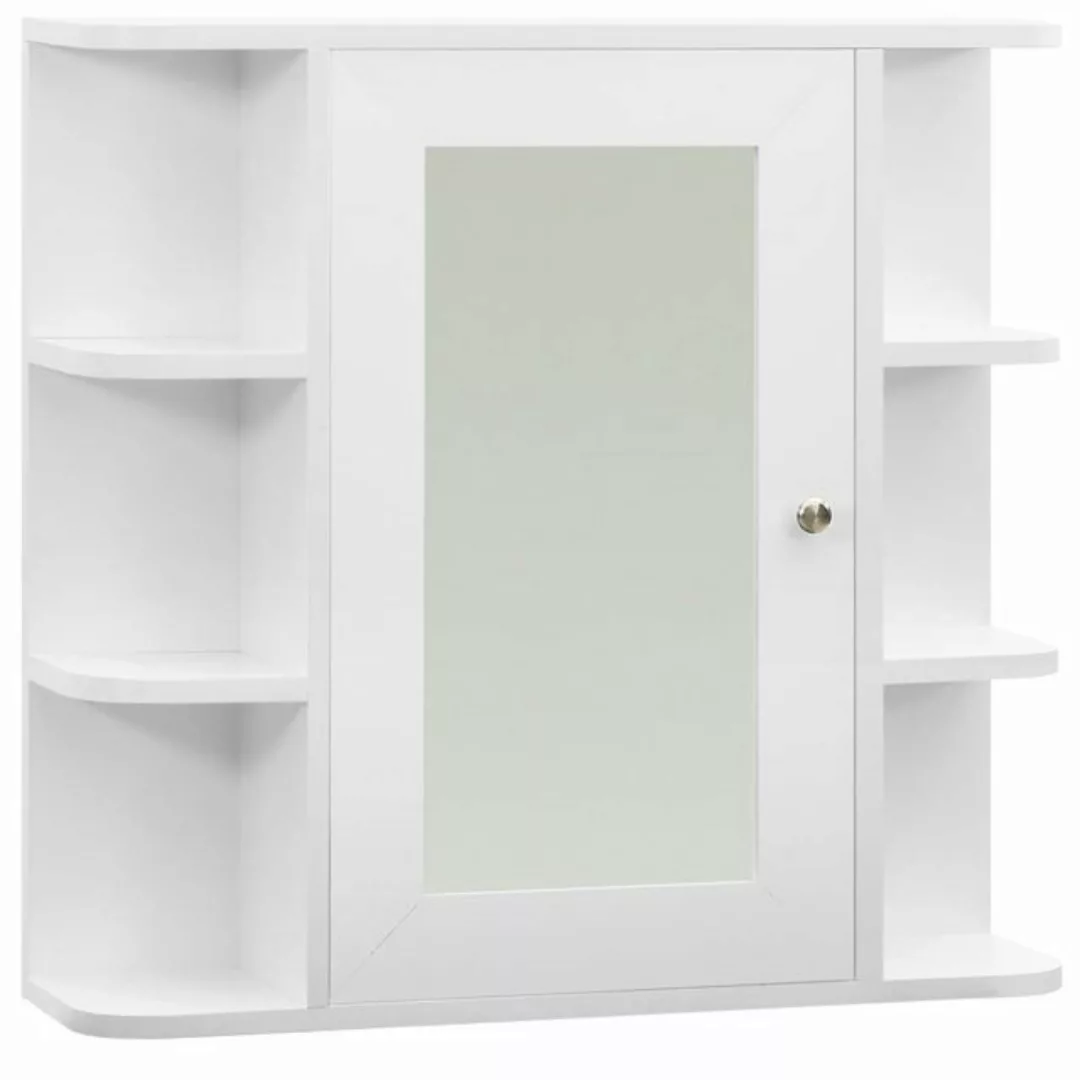 Bad-spiegelschrank Weiß 66x17x63 Cm Mdf günstig online kaufen