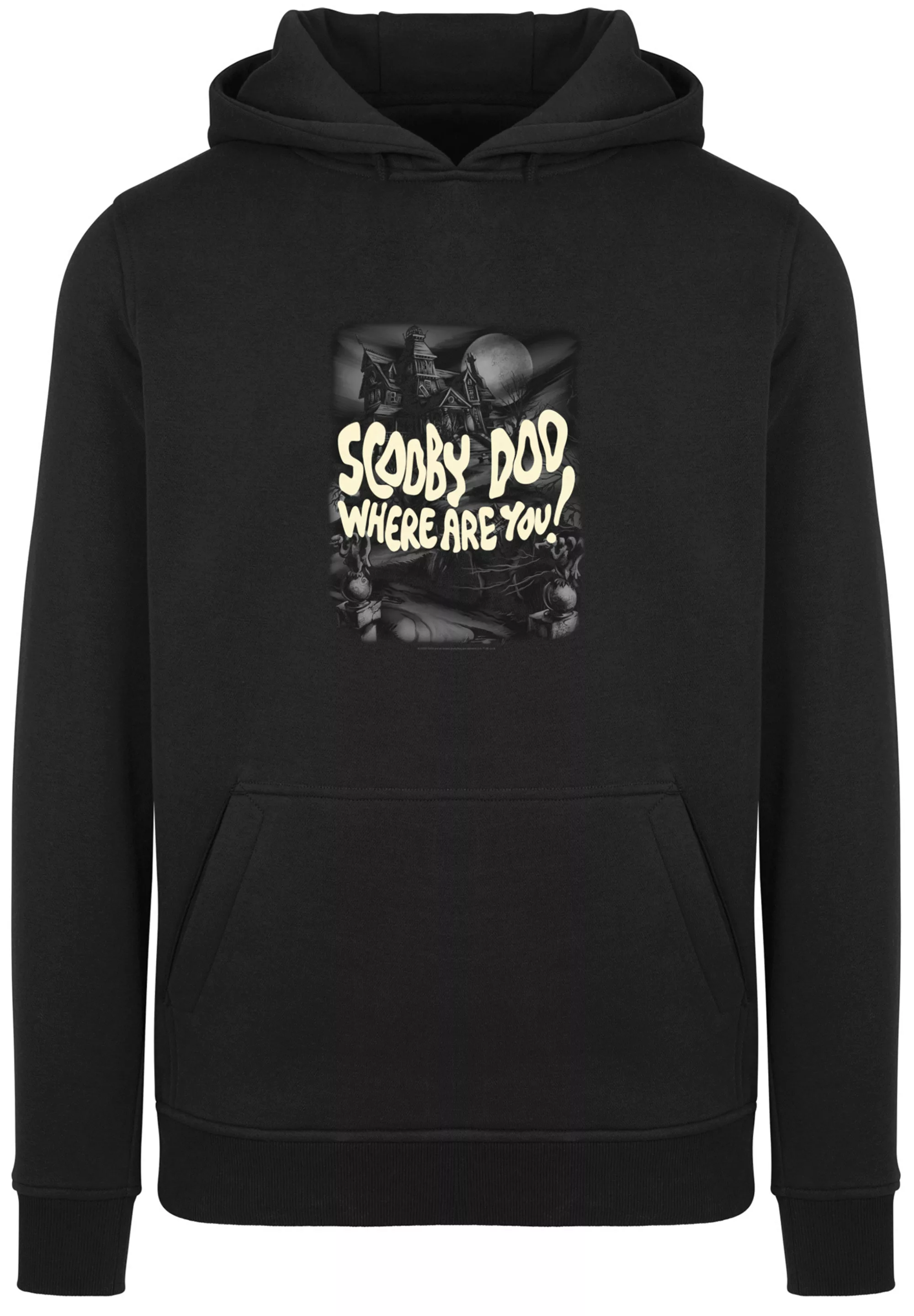 F4NT4STIC Sweatshirt "F4NT4STIC Herren Scooby Doo Scary Castle with Heavy H günstig online kaufen