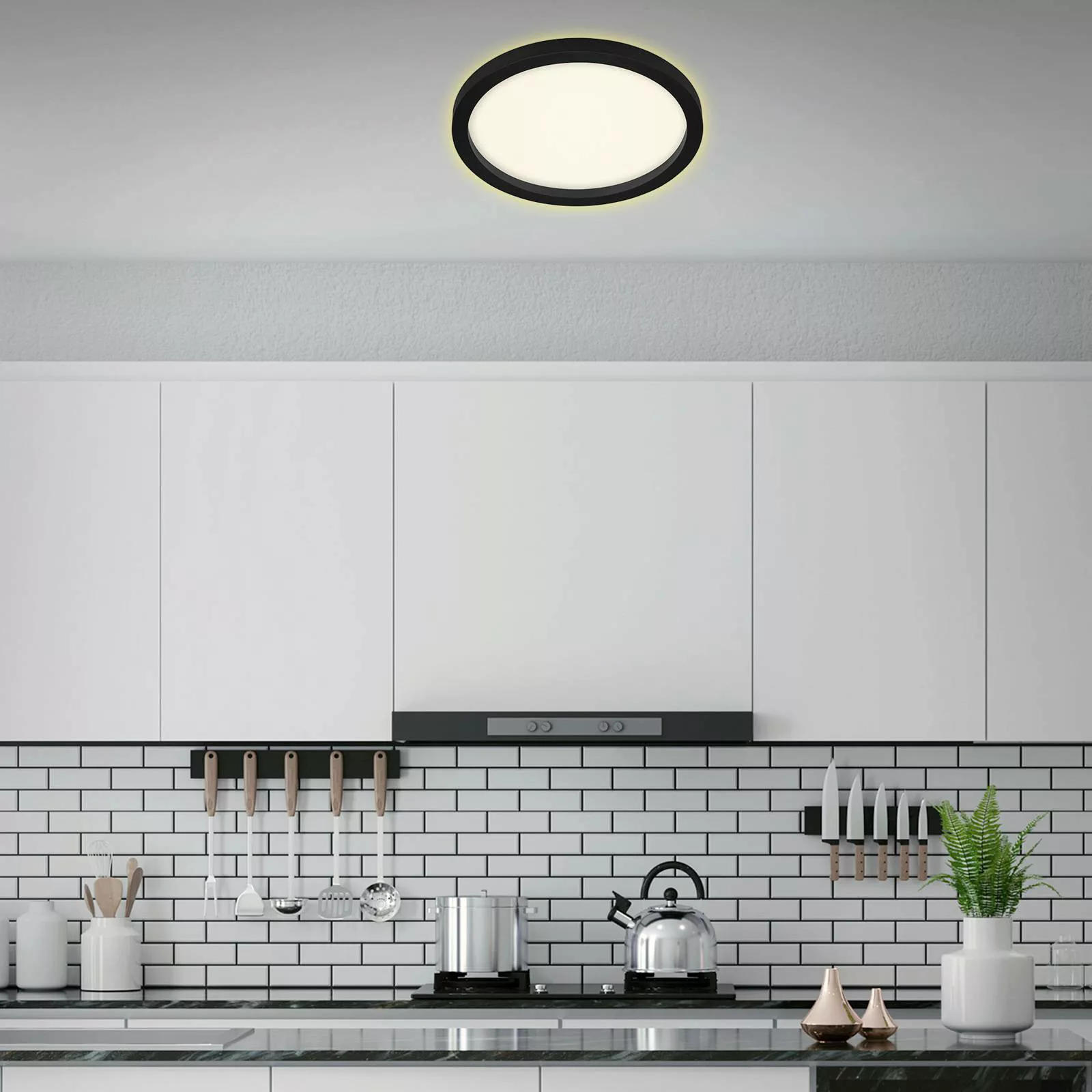 LED-Deckenlampe 7362, 29 x 29 cm, weiß günstig online kaufen