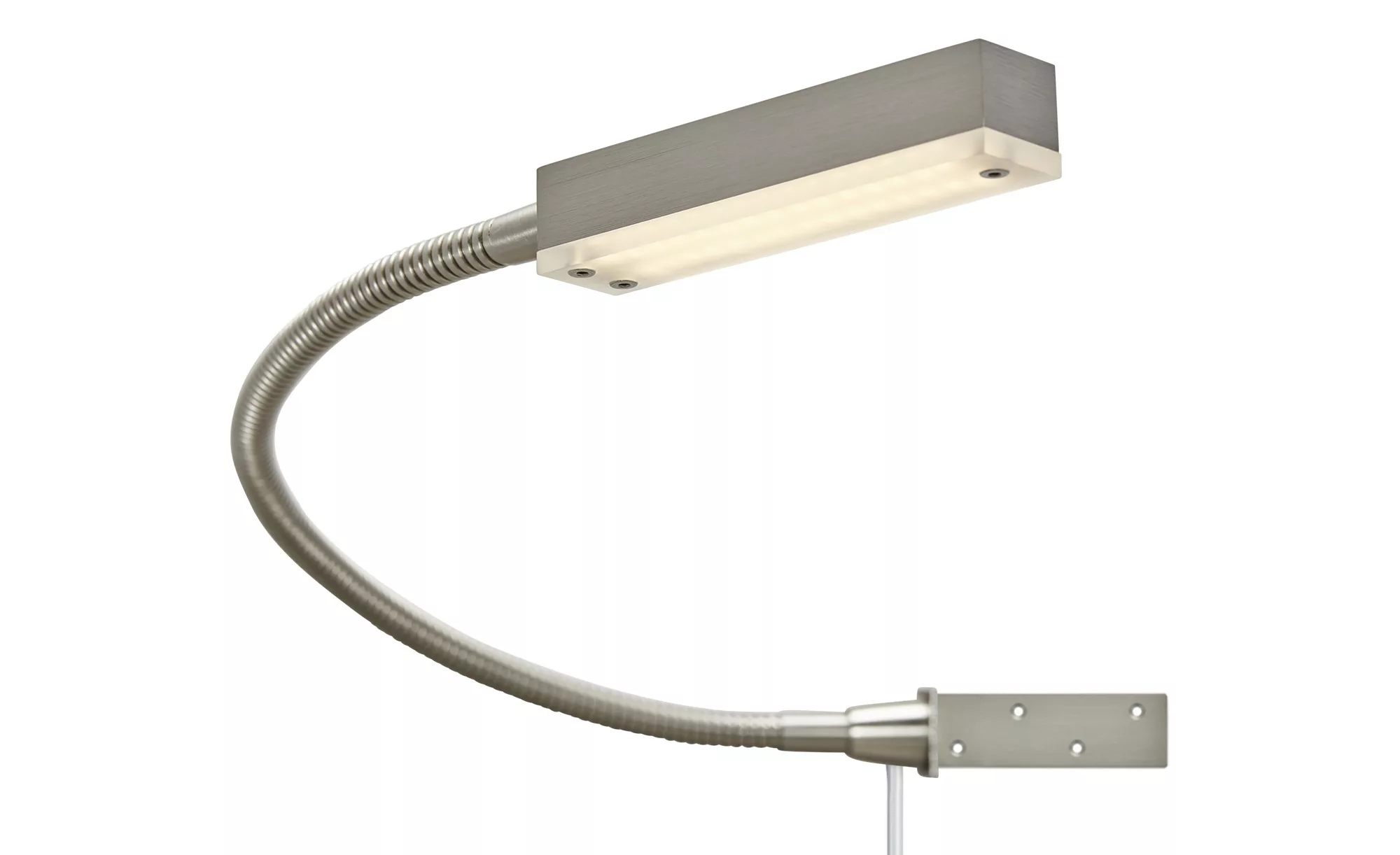 Fischer & Honsel LED-Wandspot 30703 nickel matt Metall B/H/T: ca. 8x56,5x8 günstig online kaufen