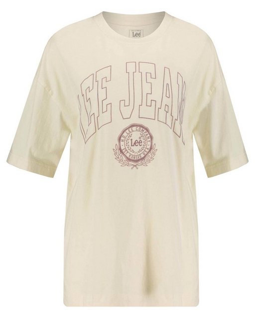 Lee® T-Shirt Damen T-Shirt SUPER LOOSE TEE ECRU (1-tlg) günstig online kaufen