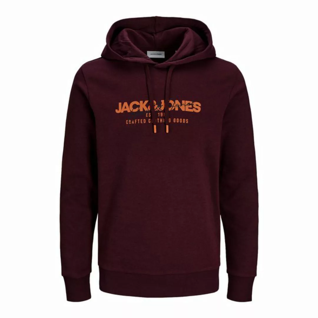 Jack & Jones Hoodie JJALVIS Sweat Hood mit großem Print auf der Vorderseite günstig online kaufen