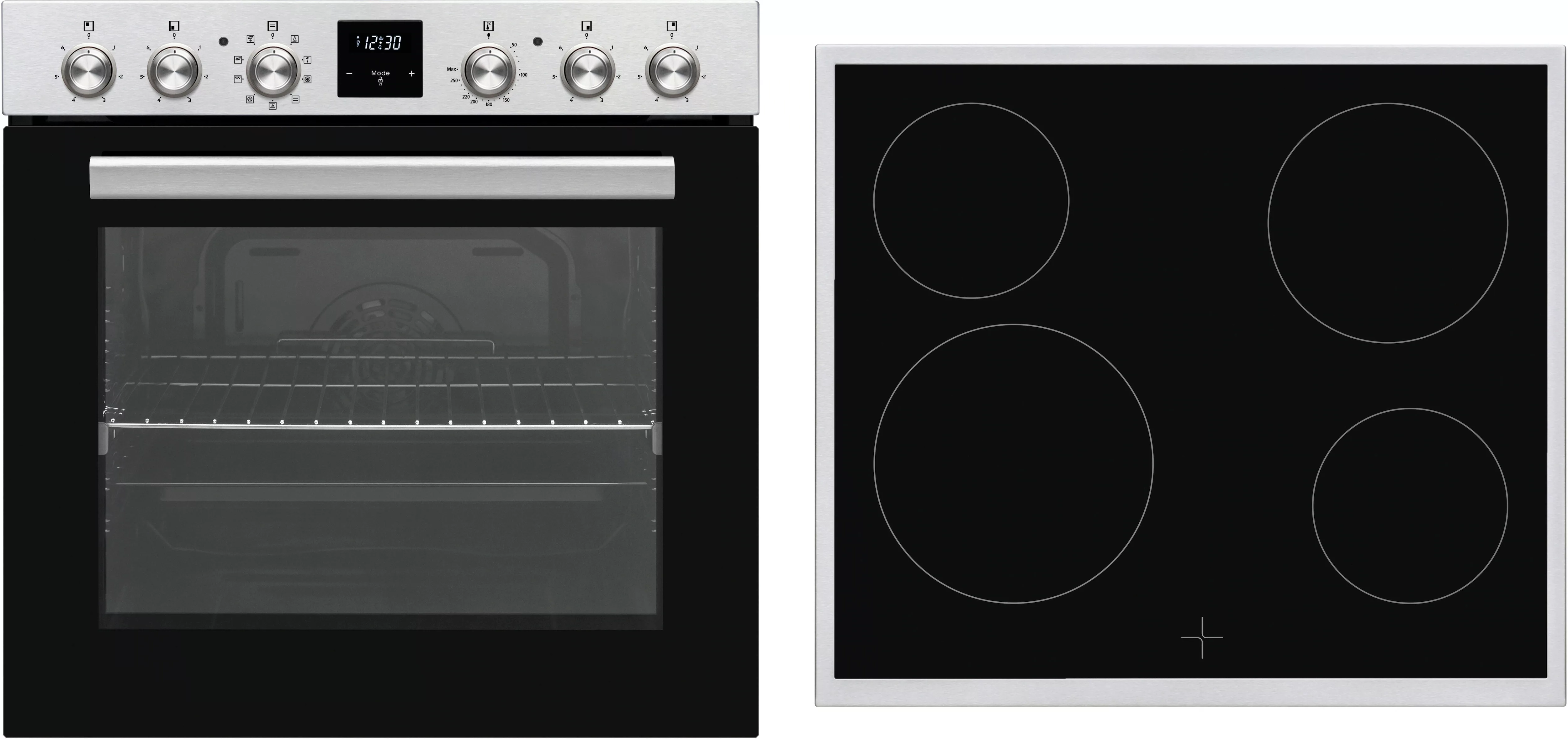 VESTEL Backofen-Set, VG-KHSH78IX1VK0, mit Vollauszug günstig online kaufen