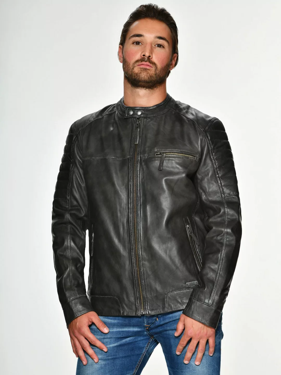 MUSTANG Lederjacke "James" günstig online kaufen