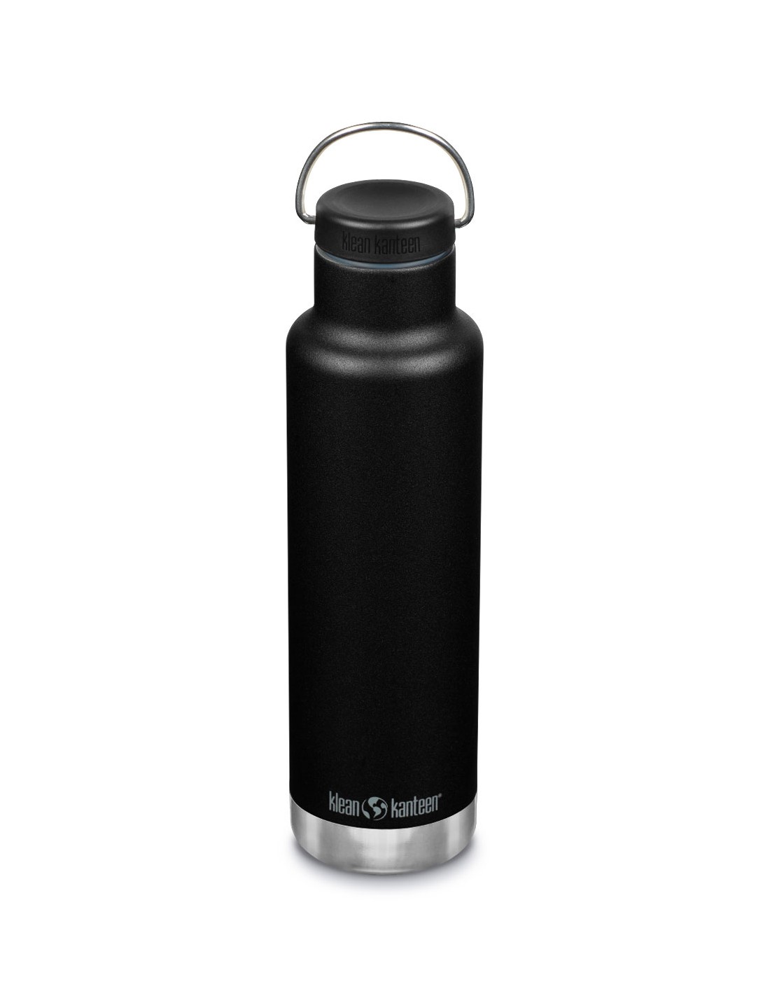 Klean Kanteen Edelstahl Isolierflasche Classic 592ml Loop Cap, black Trinkf günstig online kaufen