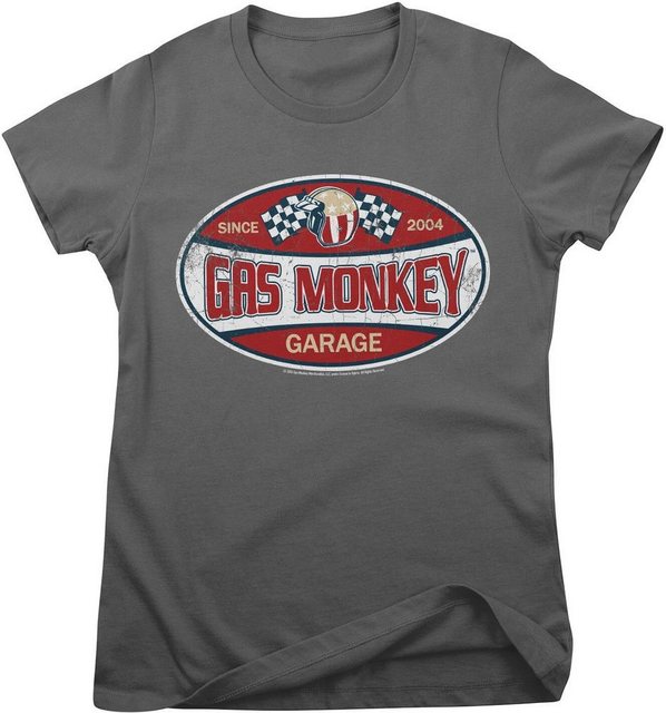 Gas Monkey Garage T-Shirt Since 2004 Label Girly Tee günstig online kaufen