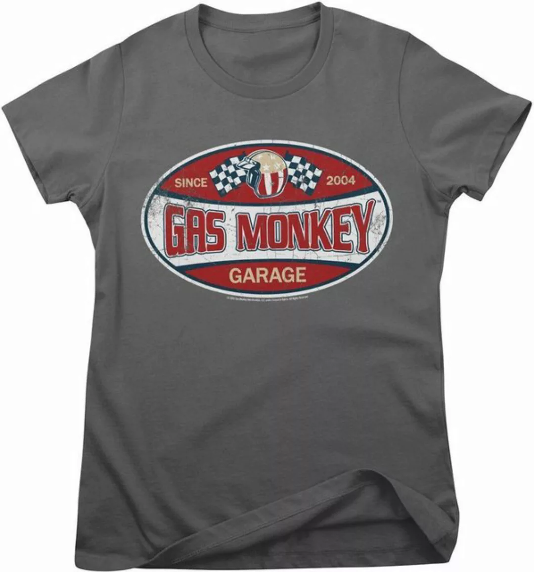 Gas Monkey Garage T-Shirt Since 2004 Label Girly Tee günstig online kaufen