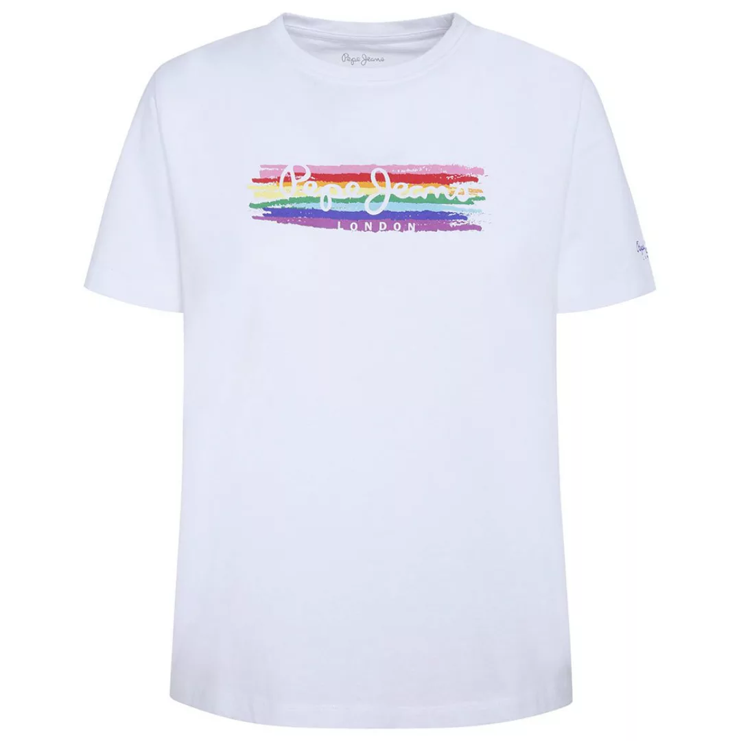 Pepe Jeans Josephine Kurzärmeliges T-shirt S White günstig online kaufen