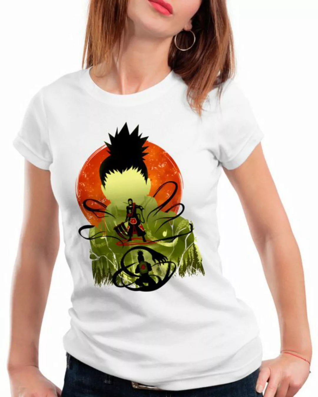 style3 T-Shirt Hidan vs Shikamaru kakashi sasuke shikamaru naruto anime man günstig online kaufen