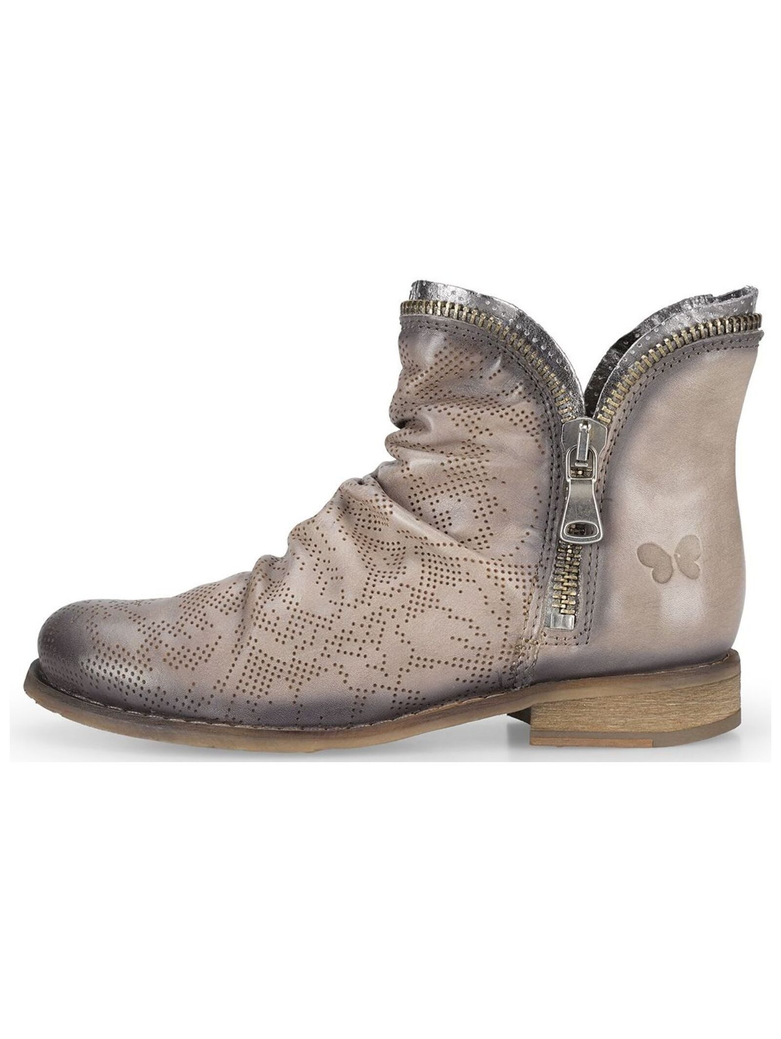 Felmini Wide Fit Stiefelette Leder Stiefelette günstig online kaufen