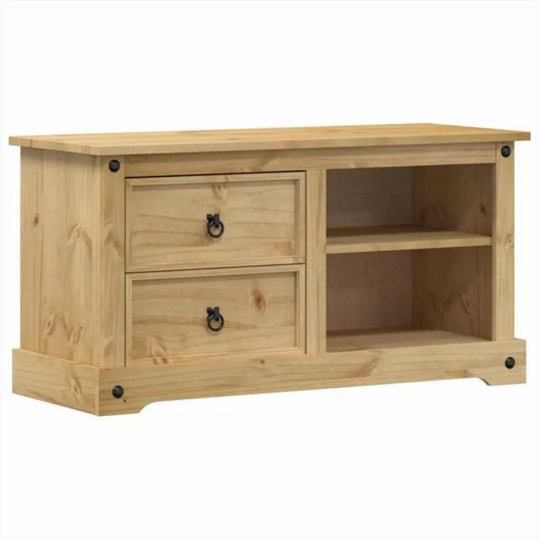 vidaXL TV-Schrank TV-Schrank Corona 100x40x52 cm Massivholz Kiefer günstig online kaufen