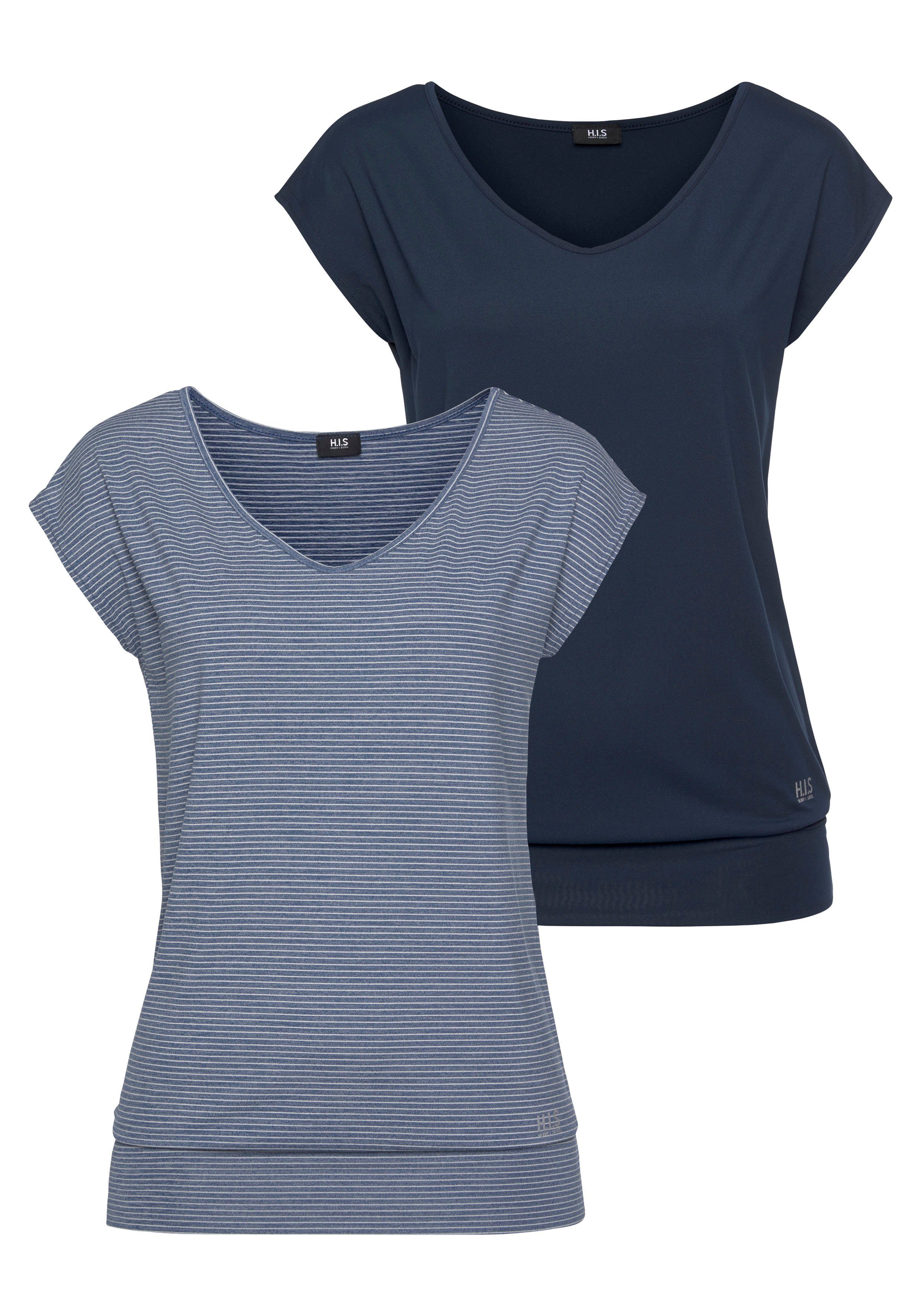 H.I.S Funktionsshirt, (Spar-Set, 2er-Pack), ärmellos, figurfreundlicher Sch günstig online kaufen