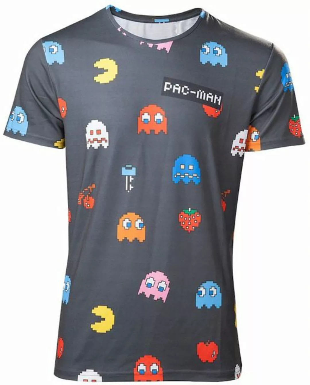 Pac-Man Print-Shirt PACMAN T-Shirt Computer Retrogames Shirt Herren günstig online kaufen