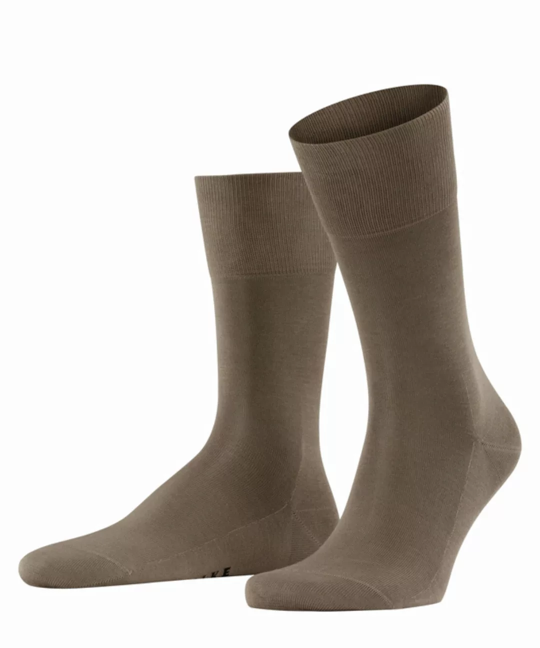 FALKE Tiago Herren Socken, 47-48, Braun, Uni, Baumwolle, 14662-392007 günstig online kaufen