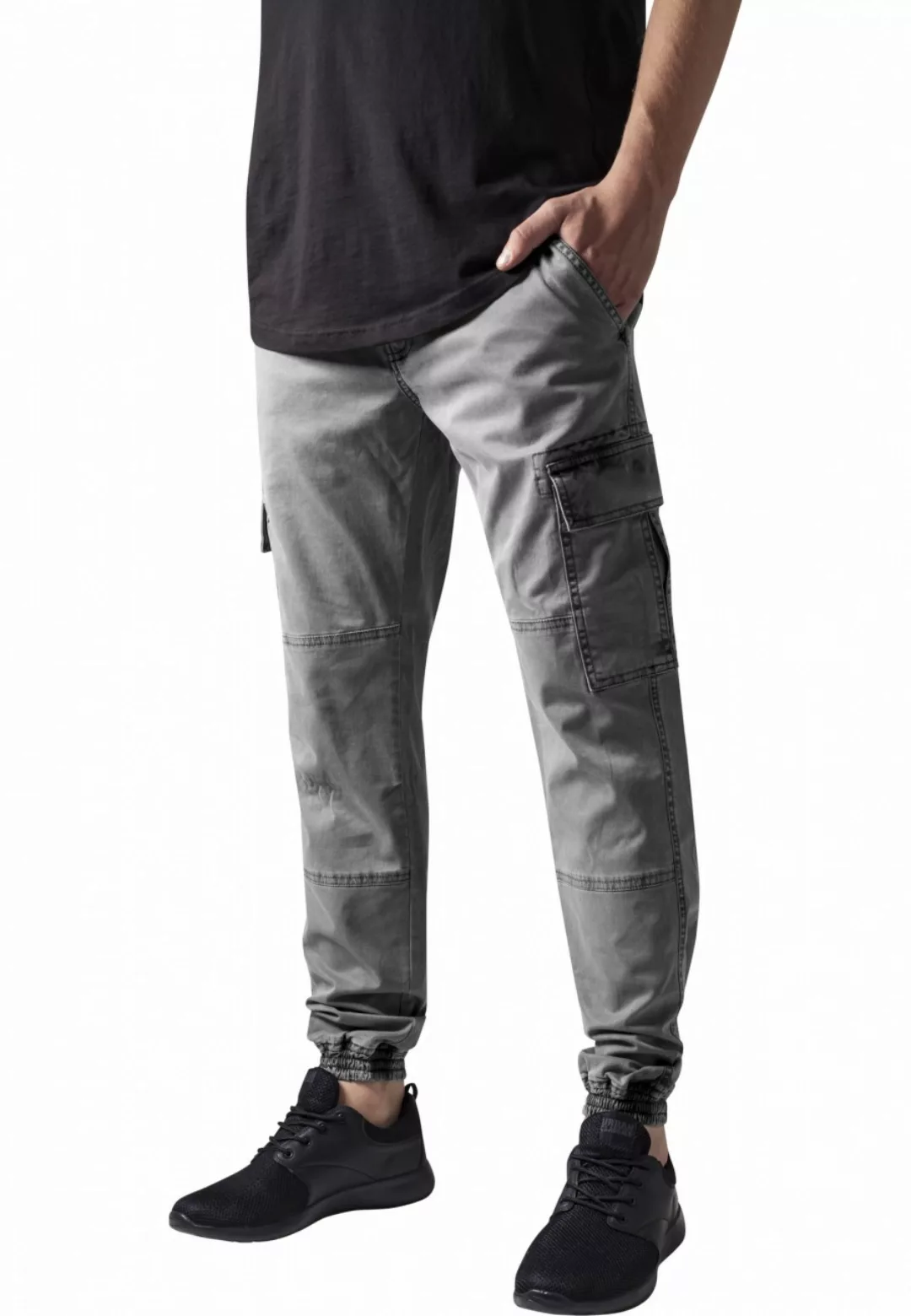 URBAN CLASSICS Cargohose Urban Classics Herren Washed Cargo Twill Jogging P günstig online kaufen