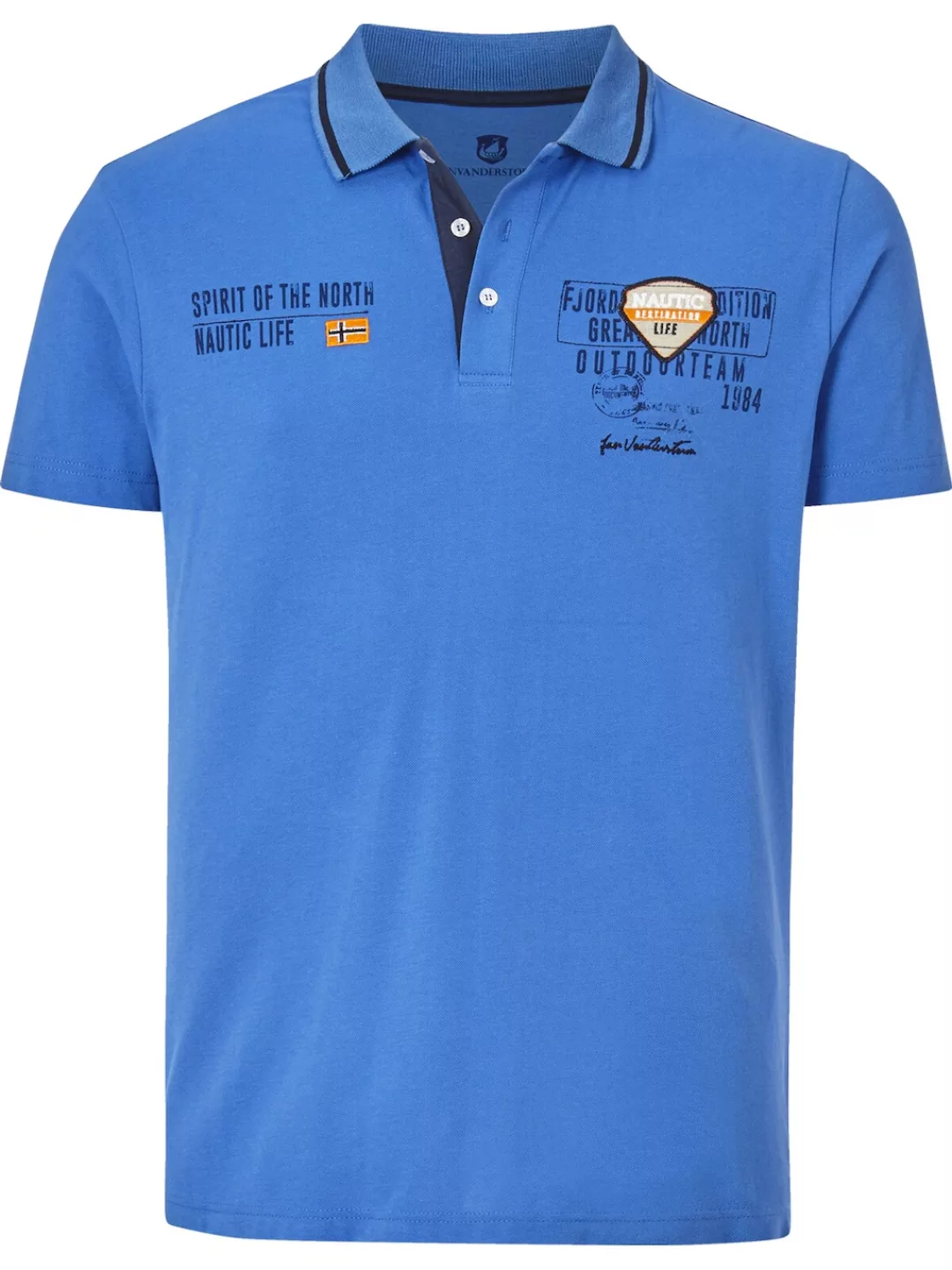 Jan Vanderstorm Poloshirt "Poloshirt HALLFRED" günstig online kaufen