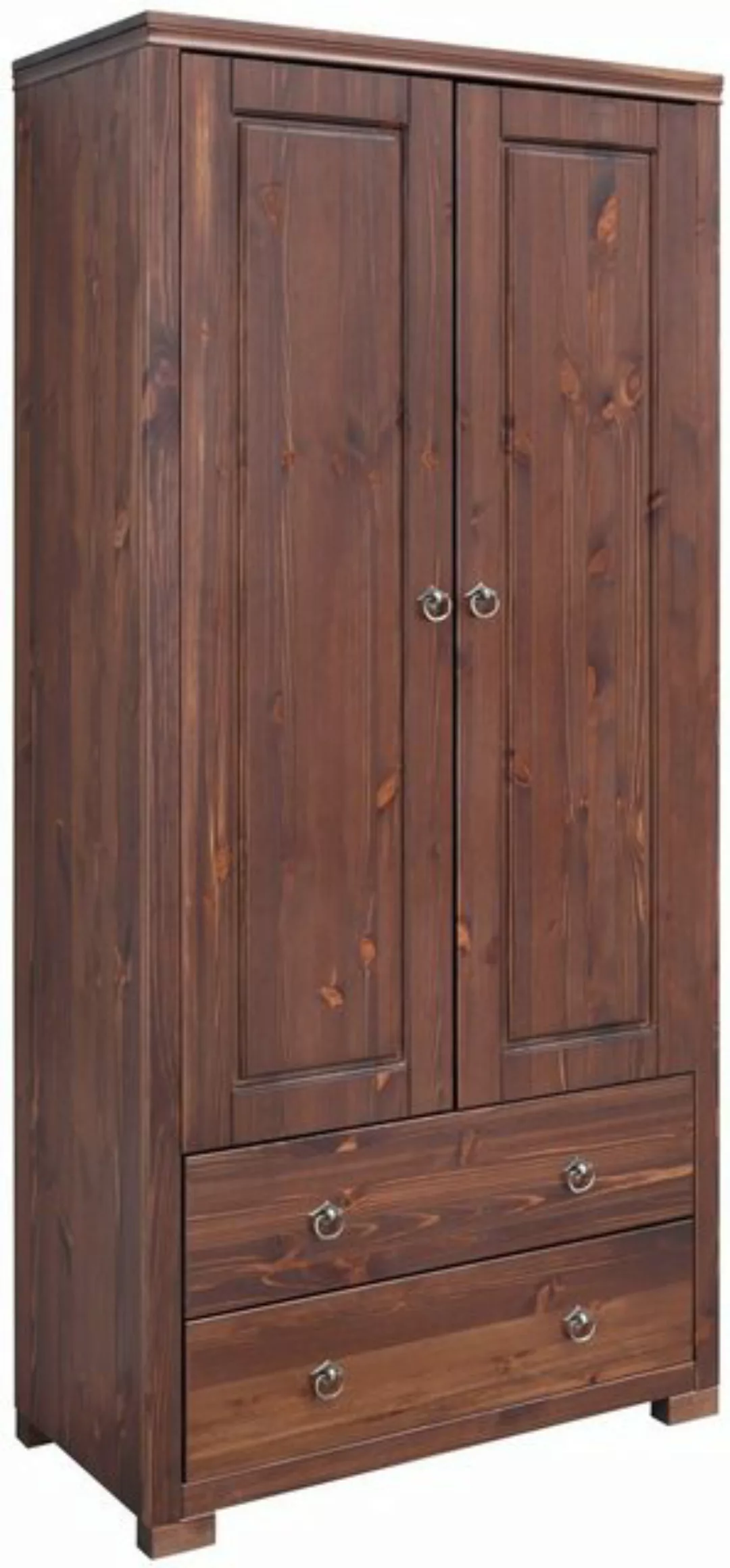 Home affaire Kleiderschrank Gotland Breite 80 cm, Höhe 178 cm, aus massiver günstig online kaufen